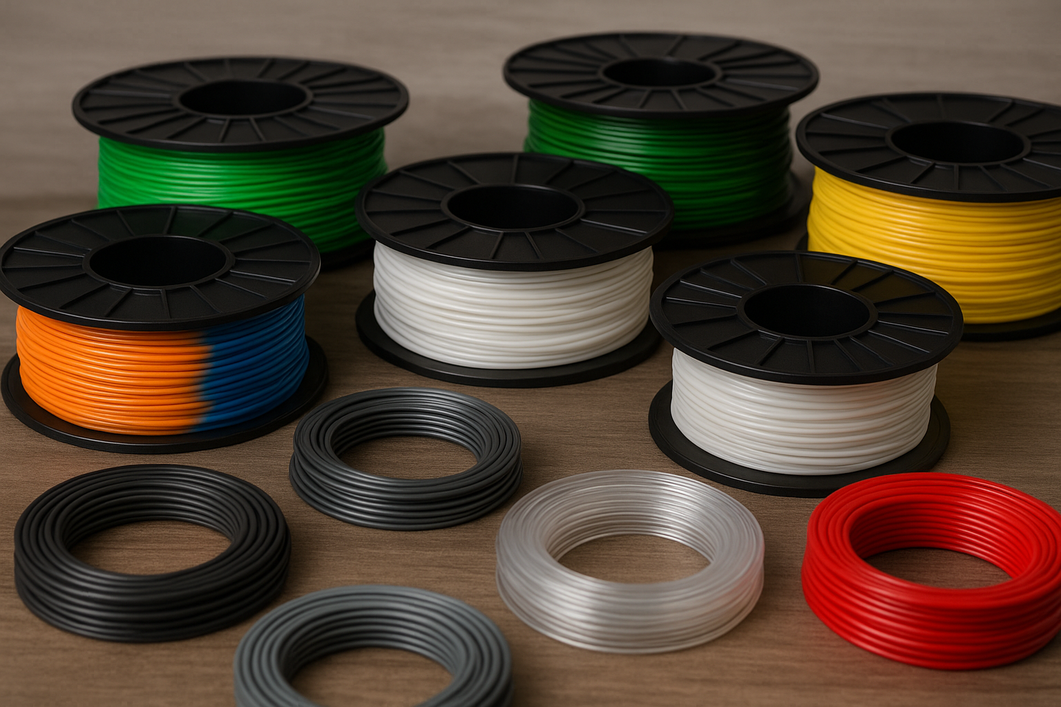 A Complete Guide to Advanced 3D Printing Filaments: PETG, ABS+, ASA, HIPS, Nylon, PC & PVA
