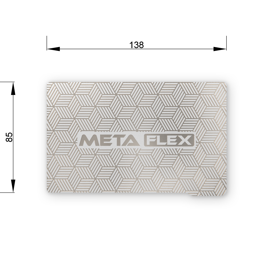 Flexible Steel Sheet for Resin Printers w/ Magnetic Base.