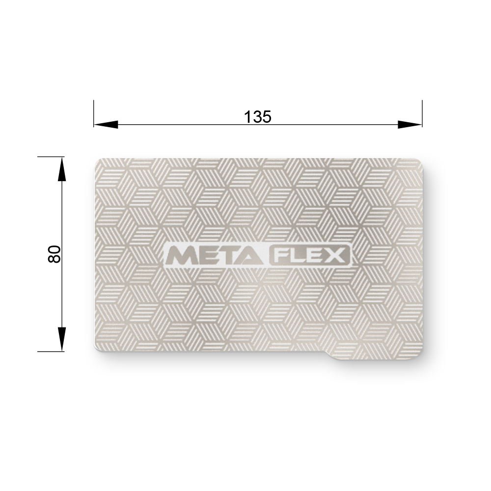 Flexible Steel Sheet for Resin Printers w/ Magnetic Base.