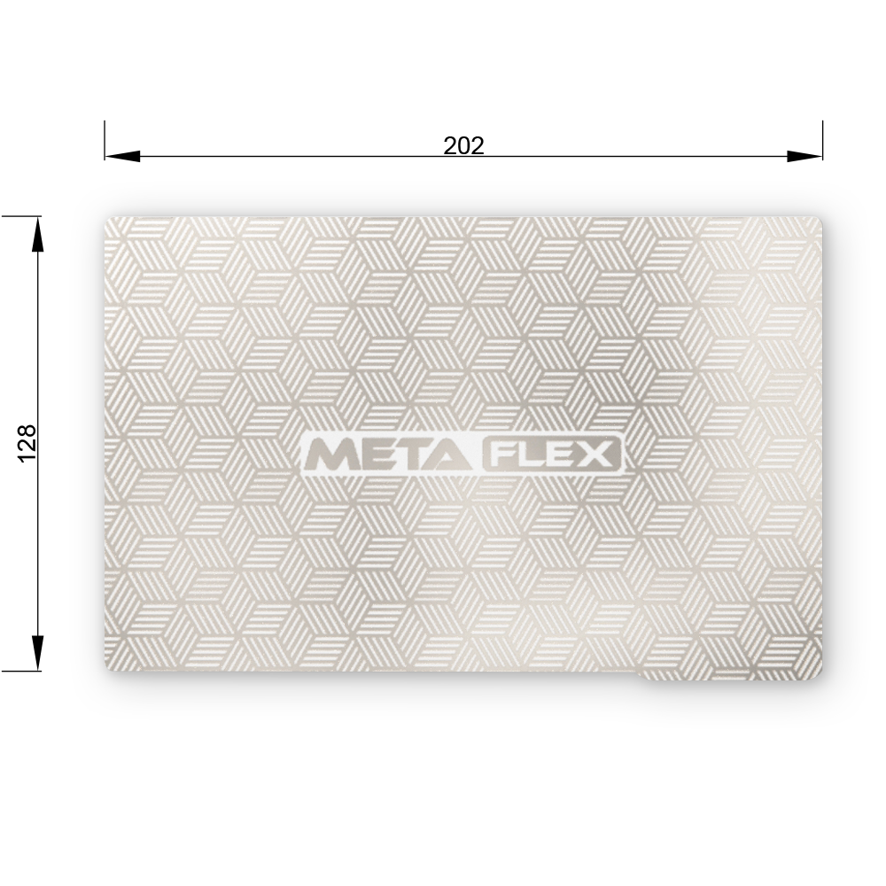 Flexible Steel Sheet for Resin Printers w/ Magnetic Base.