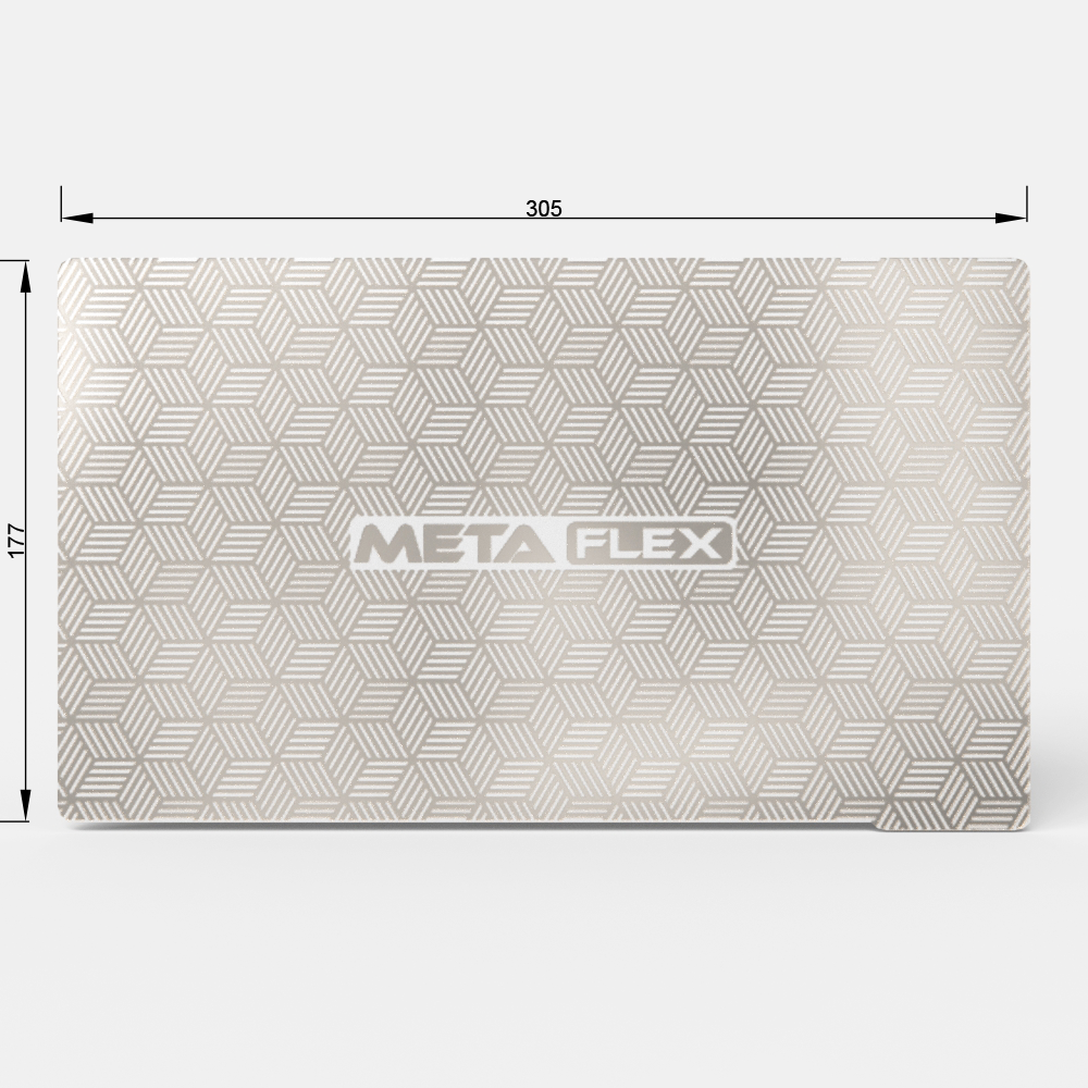 Flexible Steel Sheet for Resin Printers w/ Magnetic Base.