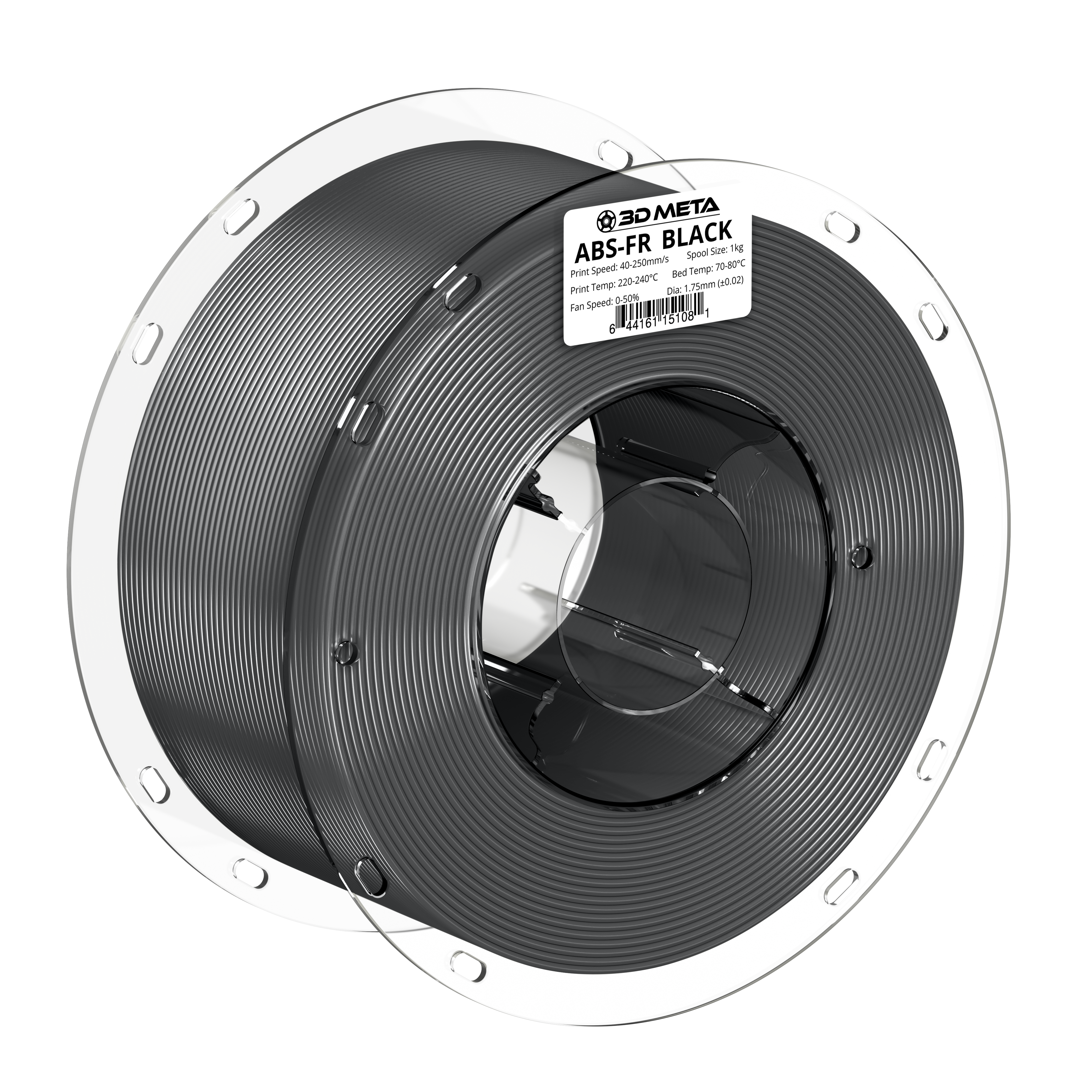 Fire Retardant ABS 3D Printing Filament - 1kg x 1.75mm
