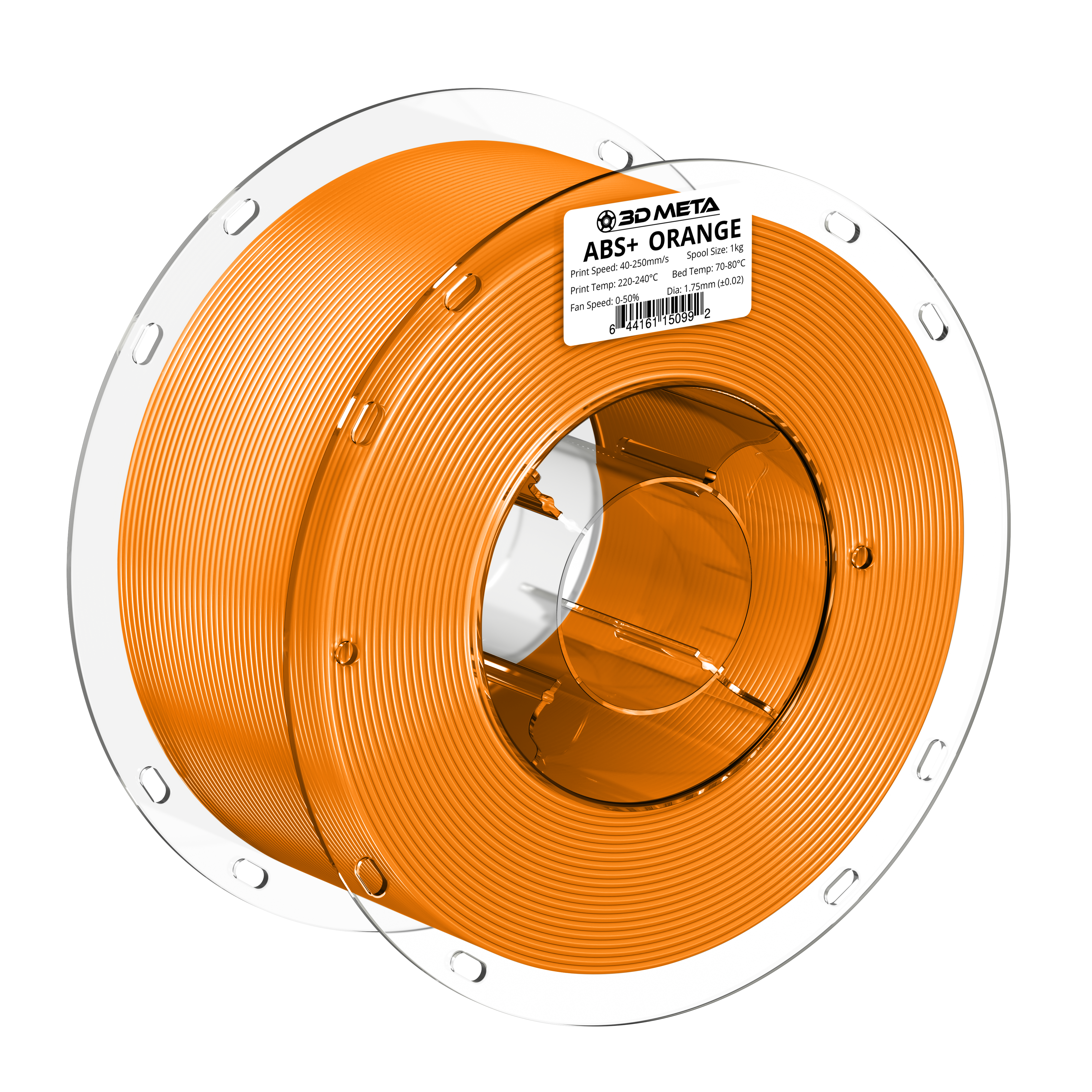 ABS+ 3D Printing Filament - 1kg x 1.75mm