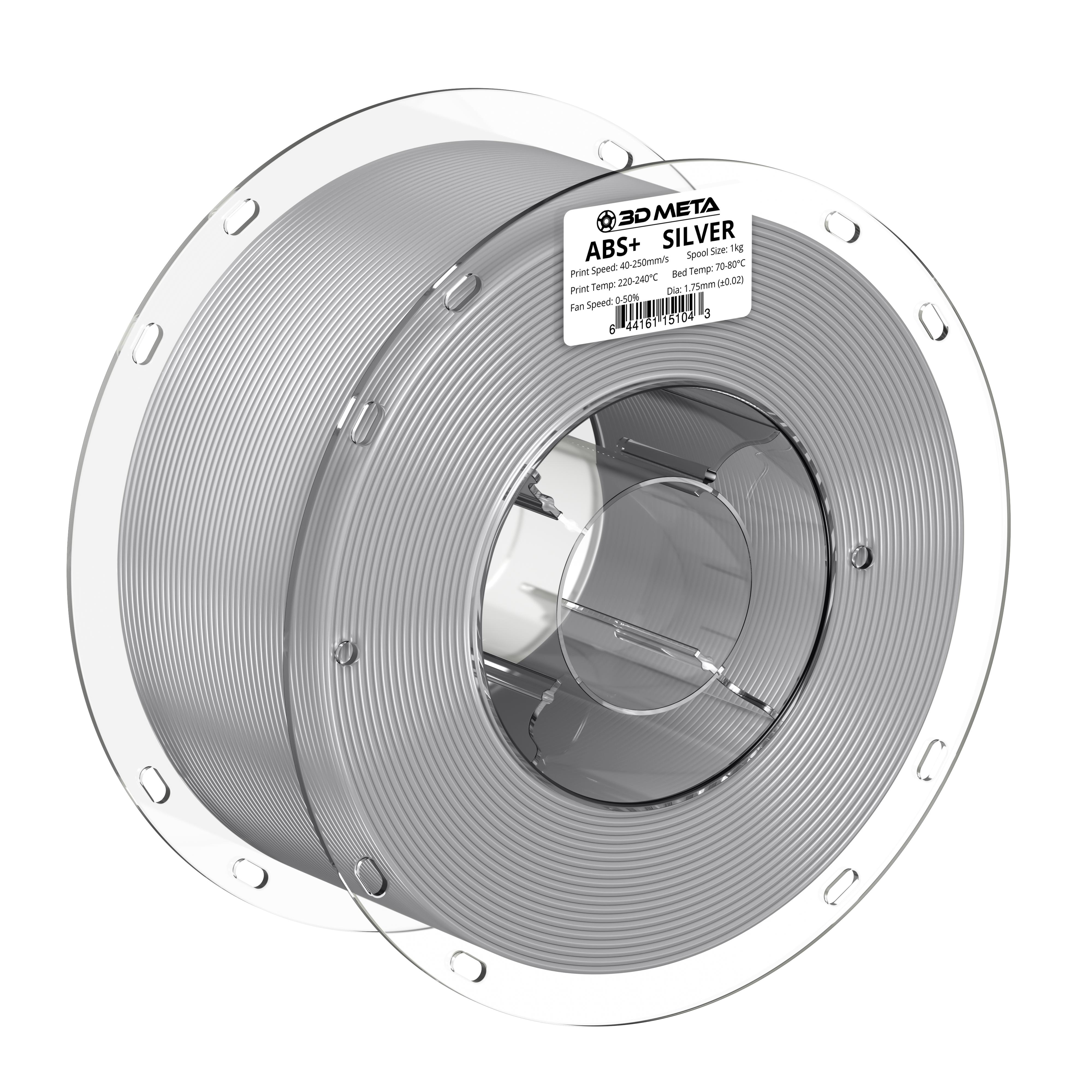 ABS+ 3D Printing Filament - 1kg x 1.75mm