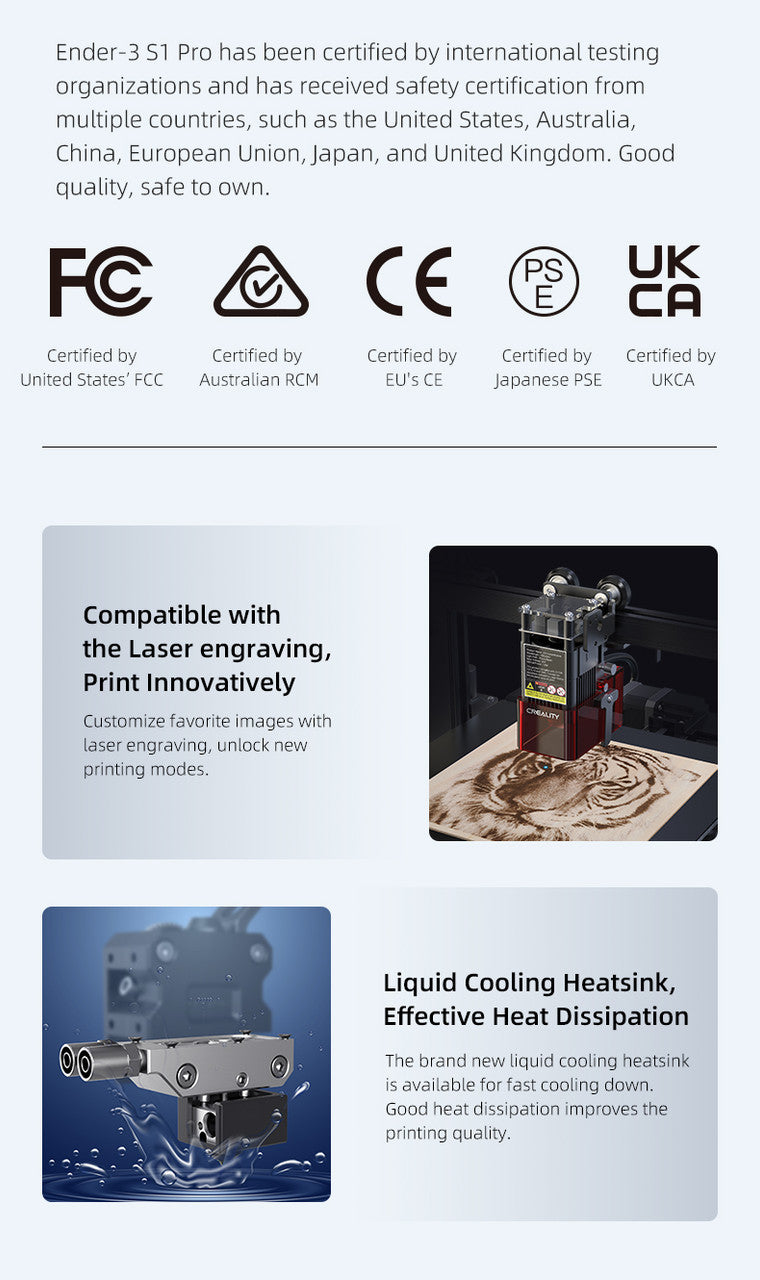 Ender 3 S1 Pro 3D Printer.