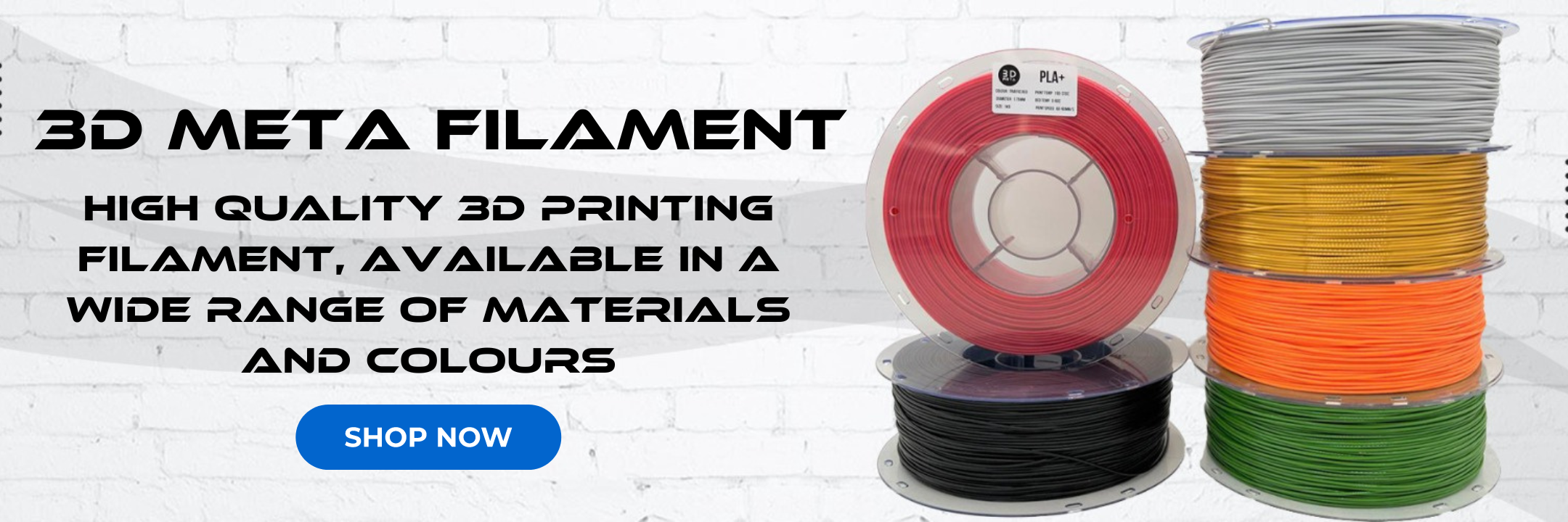 Filament Banner with Text