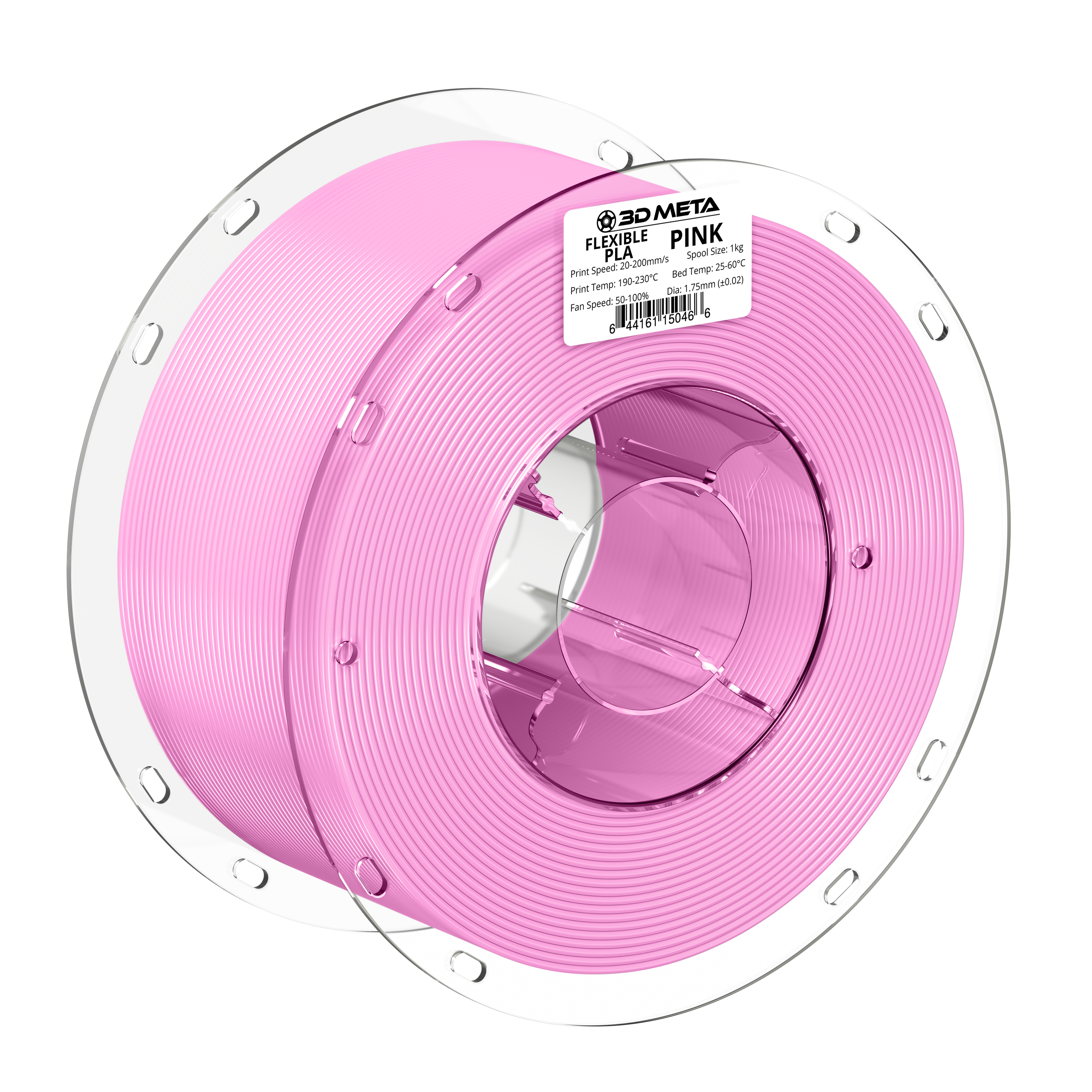 Flexible PLA 3D Printing Filament - 1kg x 1.75mm