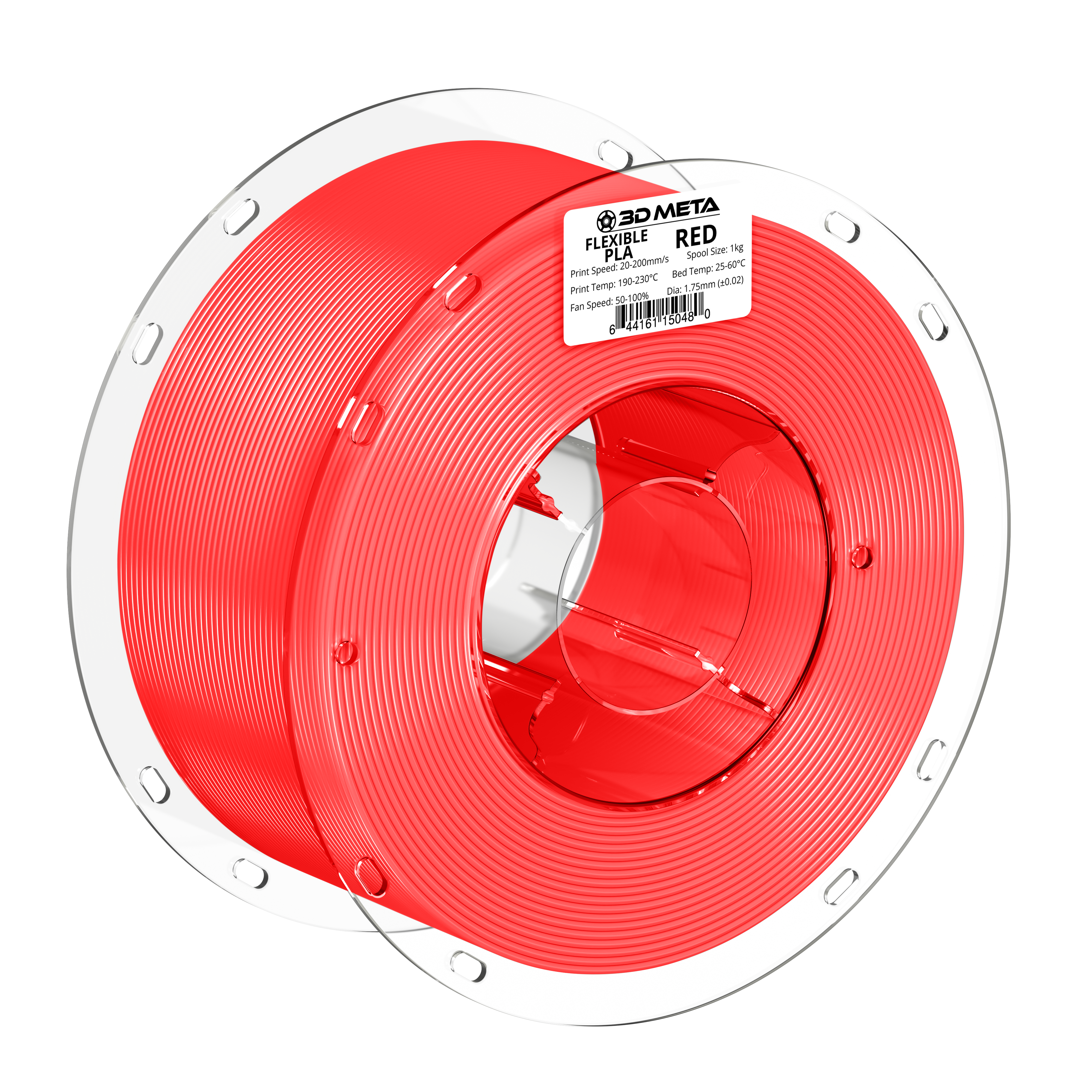 Flexible PLA 3D Printing Filament - 1kg x 1.75mm