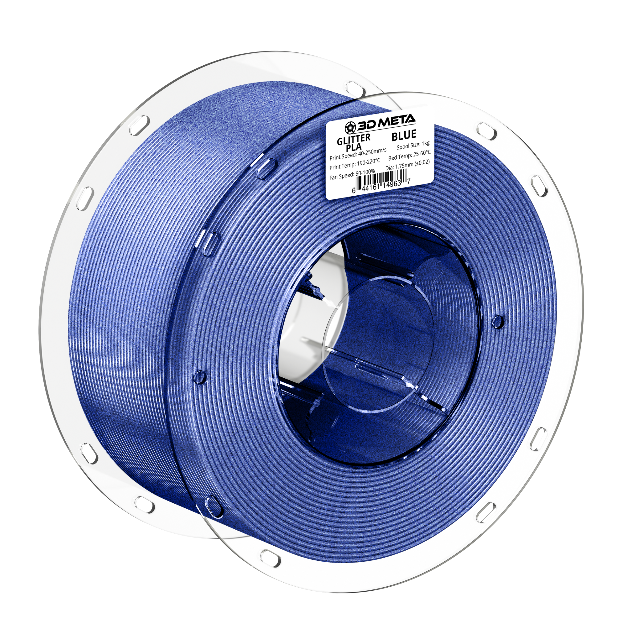 Glitter PLA 3D Printing Filament - 1kg x 1.75mm