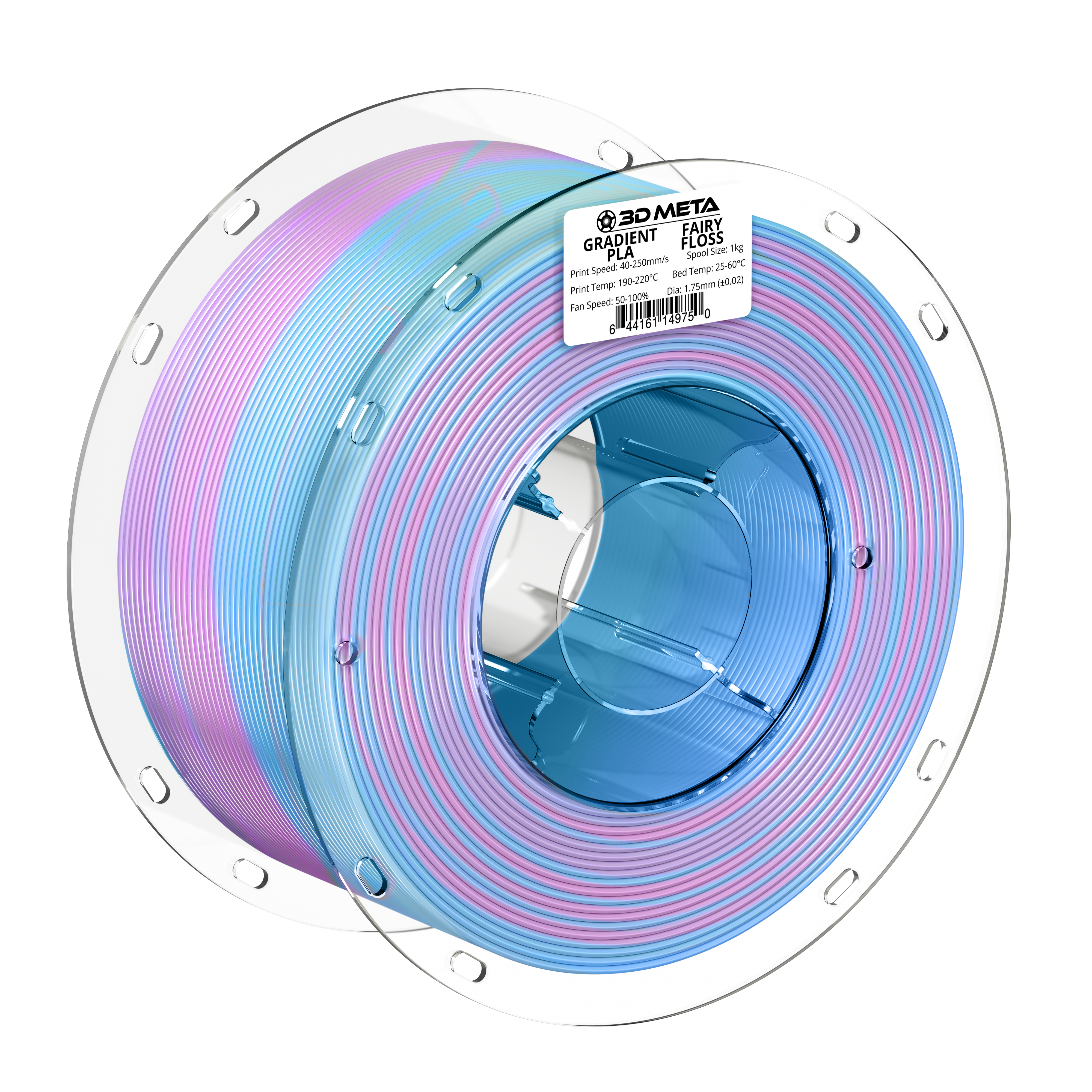 Gradient PLA 3D Printing Filament - 1kg x 1.75mm