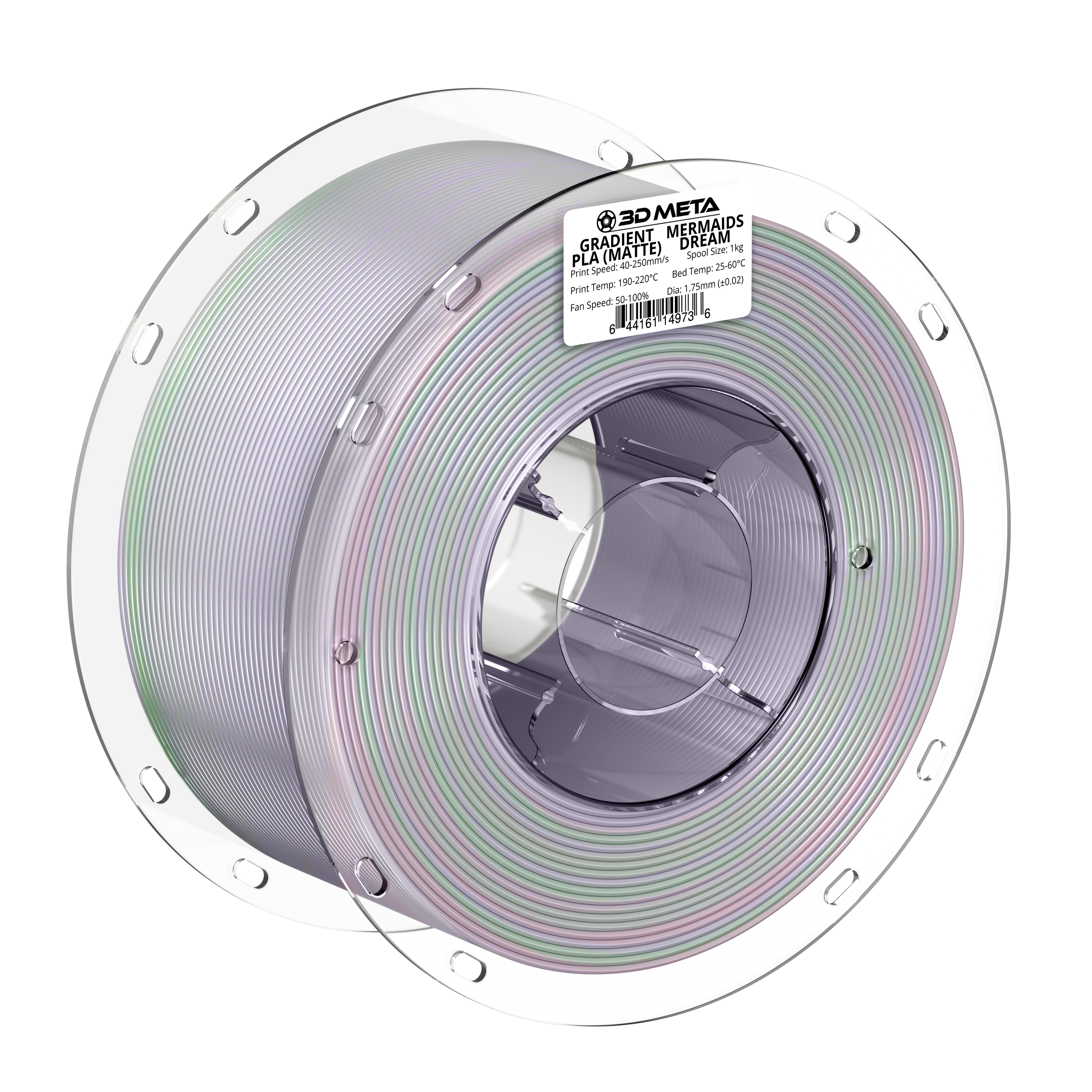 Gradient PLA 3D Printing Filament - 1kg x 1.75mm