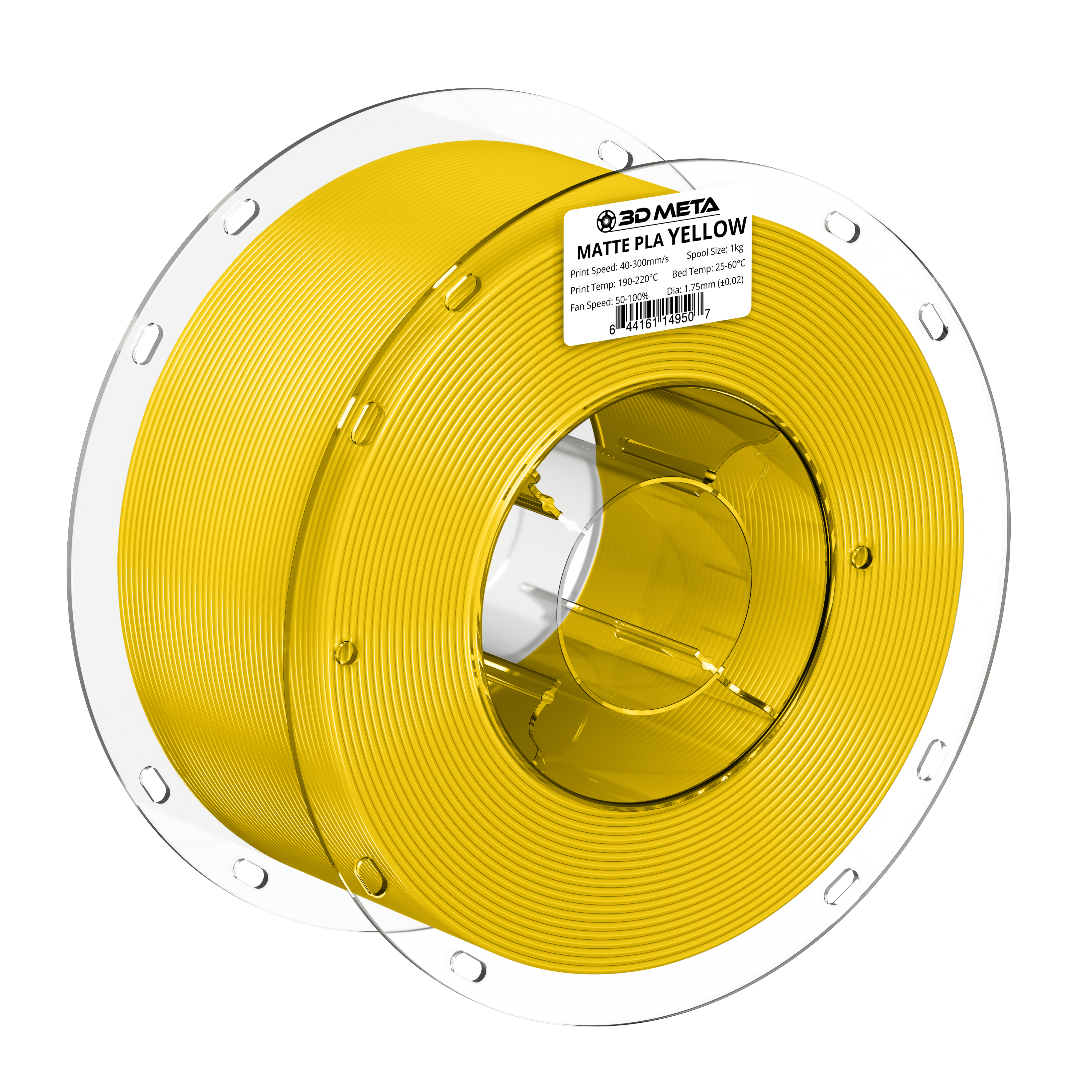 Matte PLA 3D Printing Filament - 1kg x 1.75mm