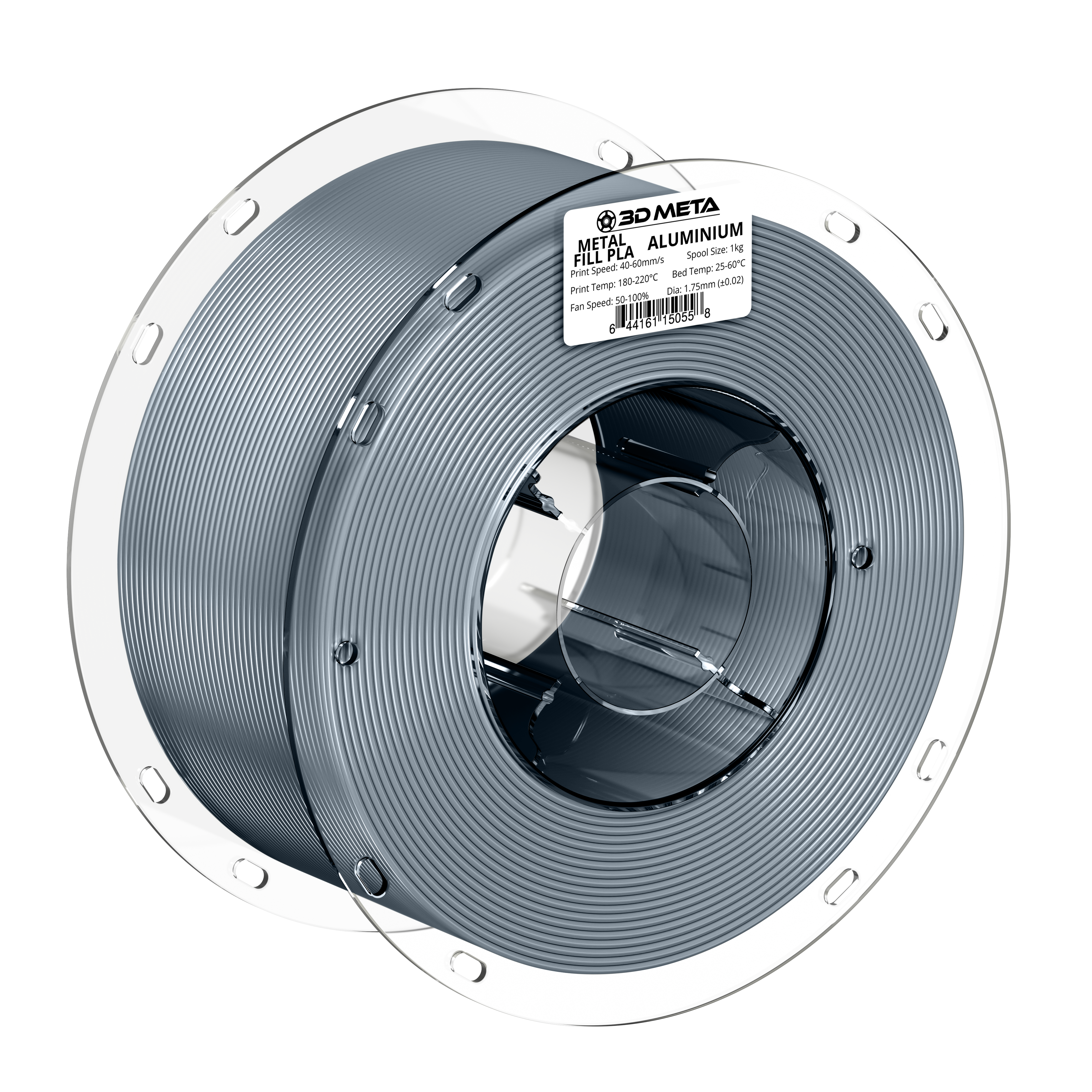 Metal Fill PLA 3D Printing Filament - 1kg x 1.75mm