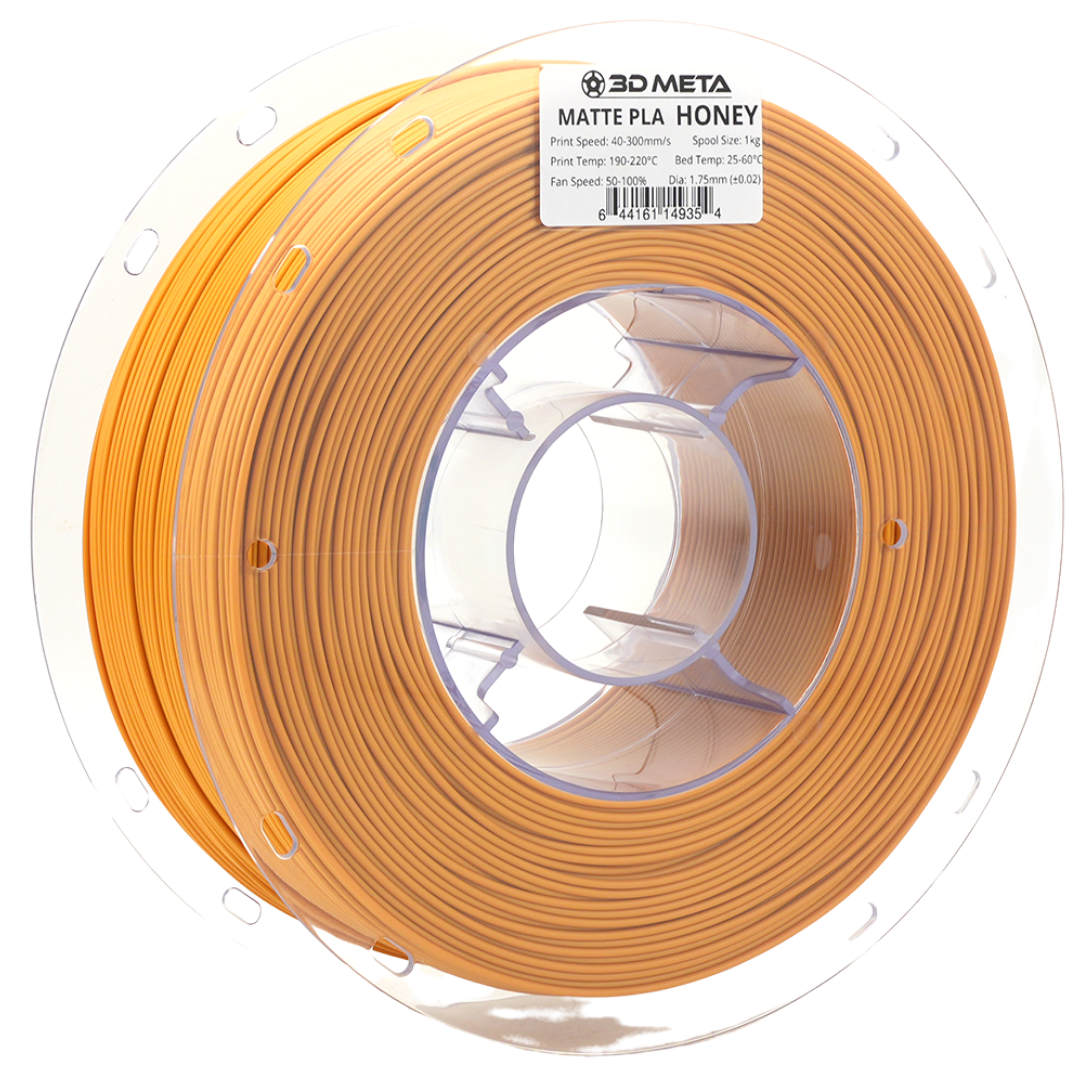 Matte PLA 3D Printing Filament - 1kg x 1.75mm