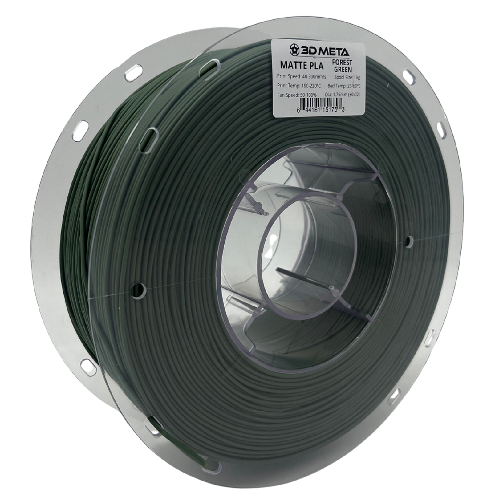 Matte PLA 3D Printing Filament - 1kg x 1.75mm