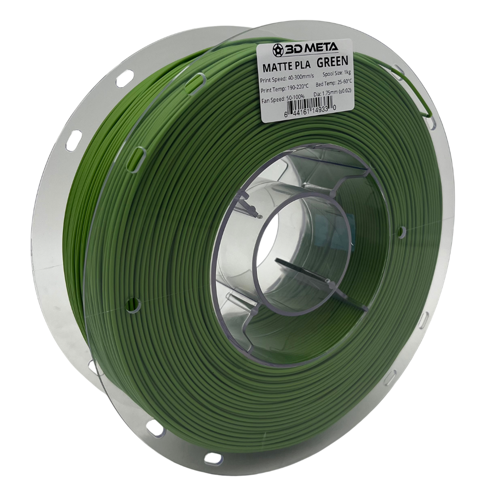 Matte PLA 3D Printing Filament - 1kg x 1.75mm