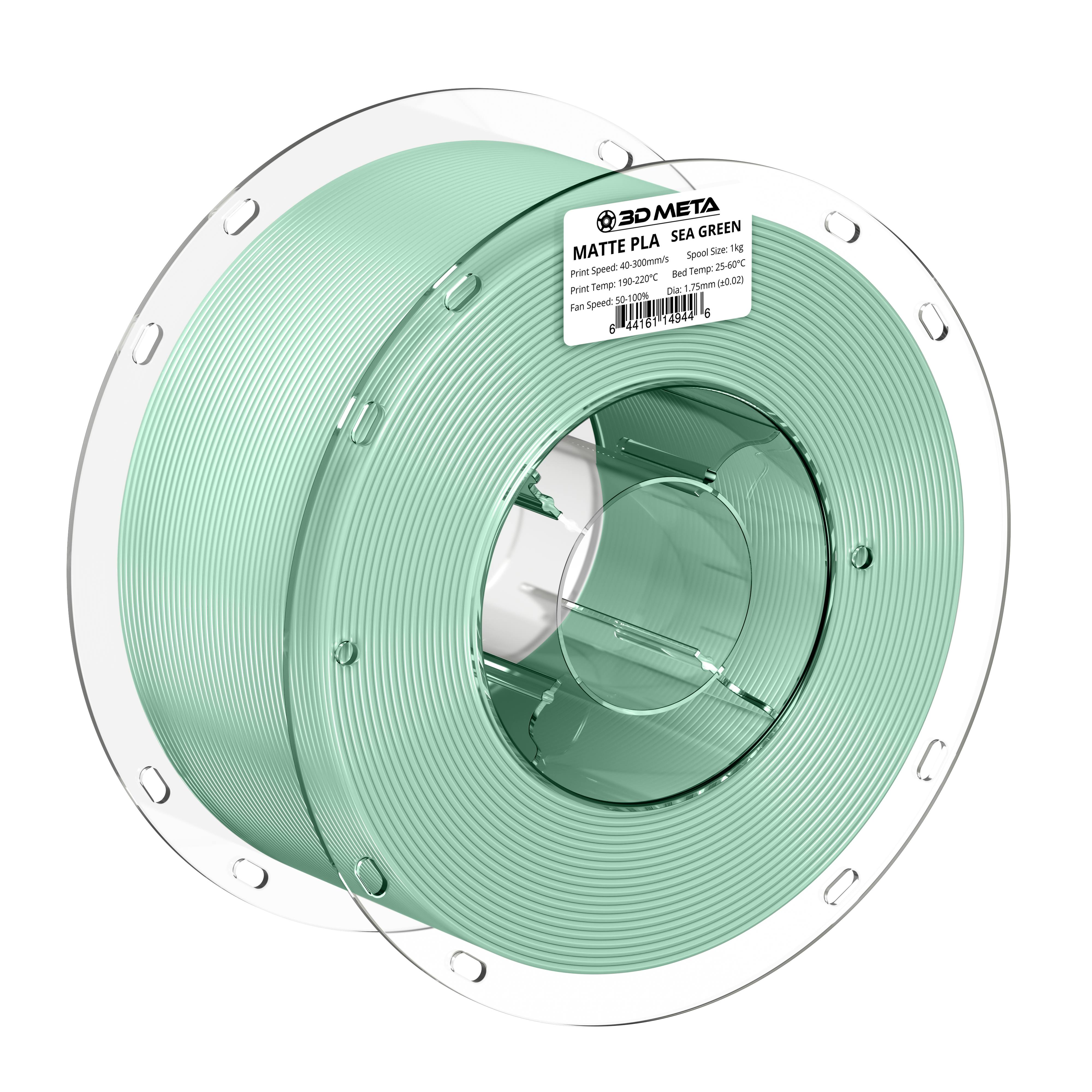 Matte PLA 3D Printing Filament - 1kg x 1.75mm