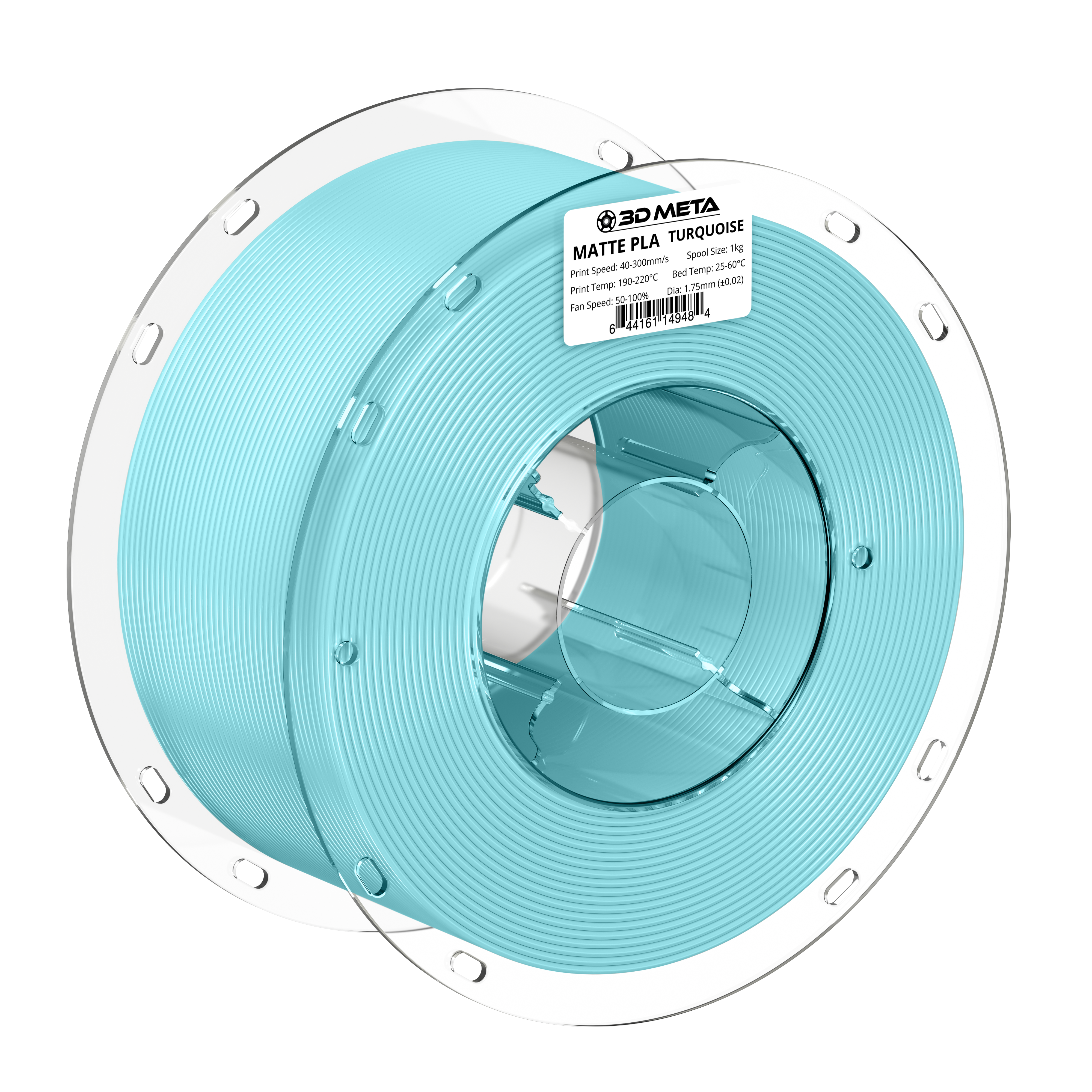 Matte PLA 3D Printing Filament - 1kg x 1.75mm