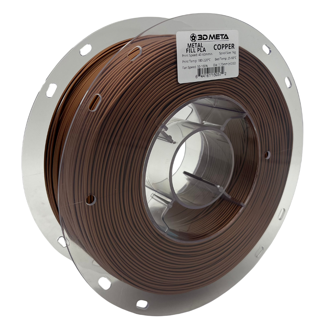 Metal Fill PLA 3D Printing Filament - 1kg x 1.75mm