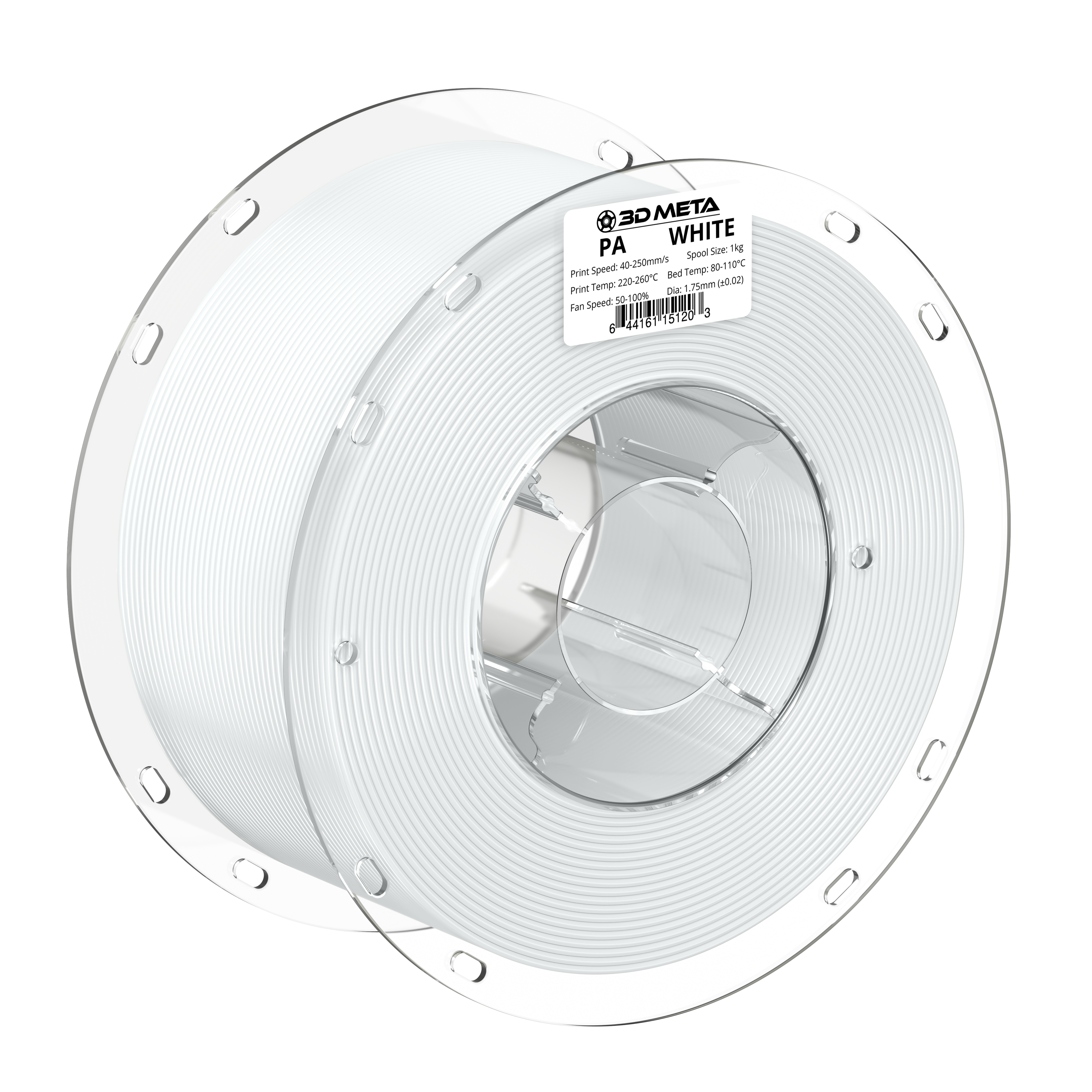 PA (Nylon) 3D Printing Filament - 1kg x 1.75mm