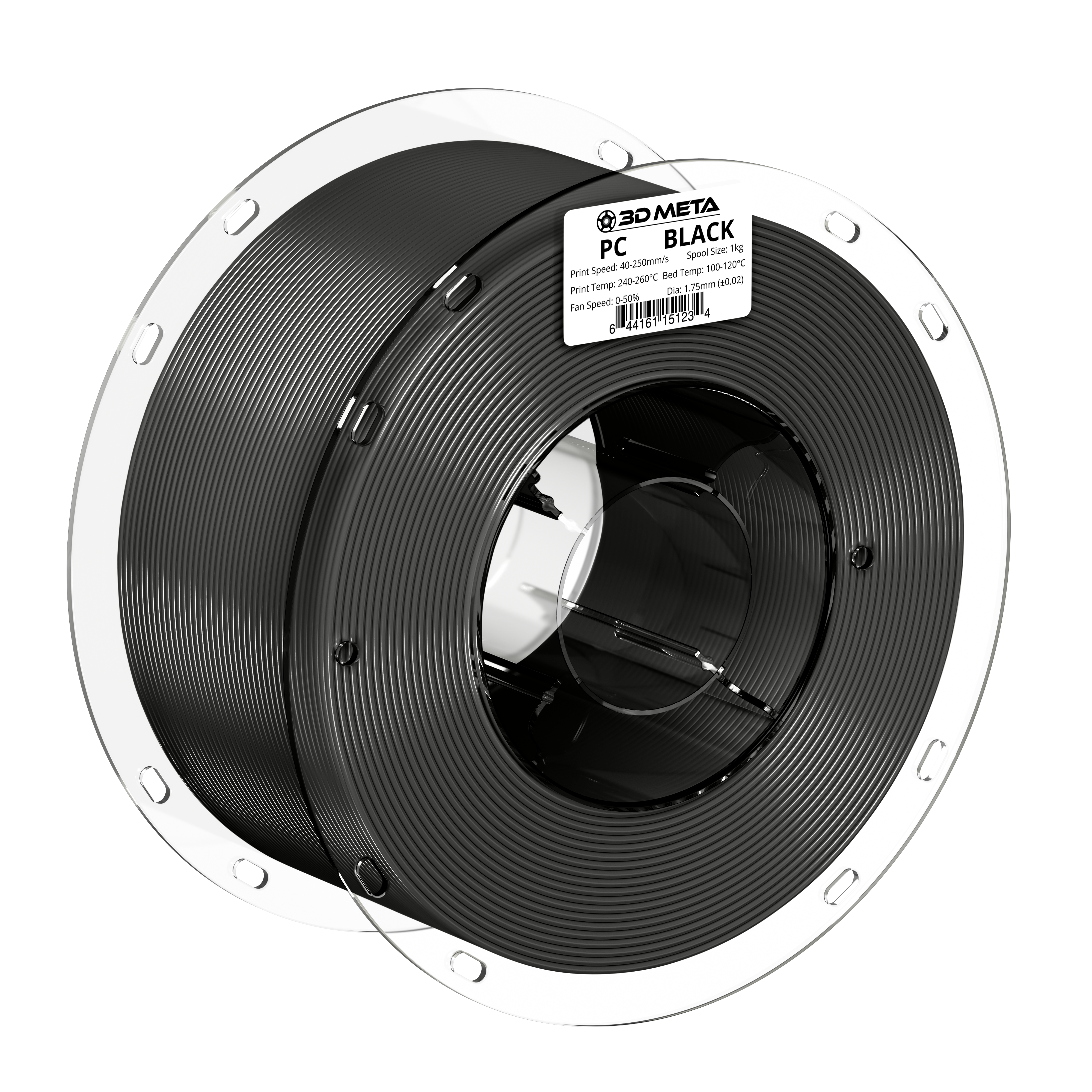 Polycarbonate (PC) 3D Printing Filament - 1kg x 1.75mm