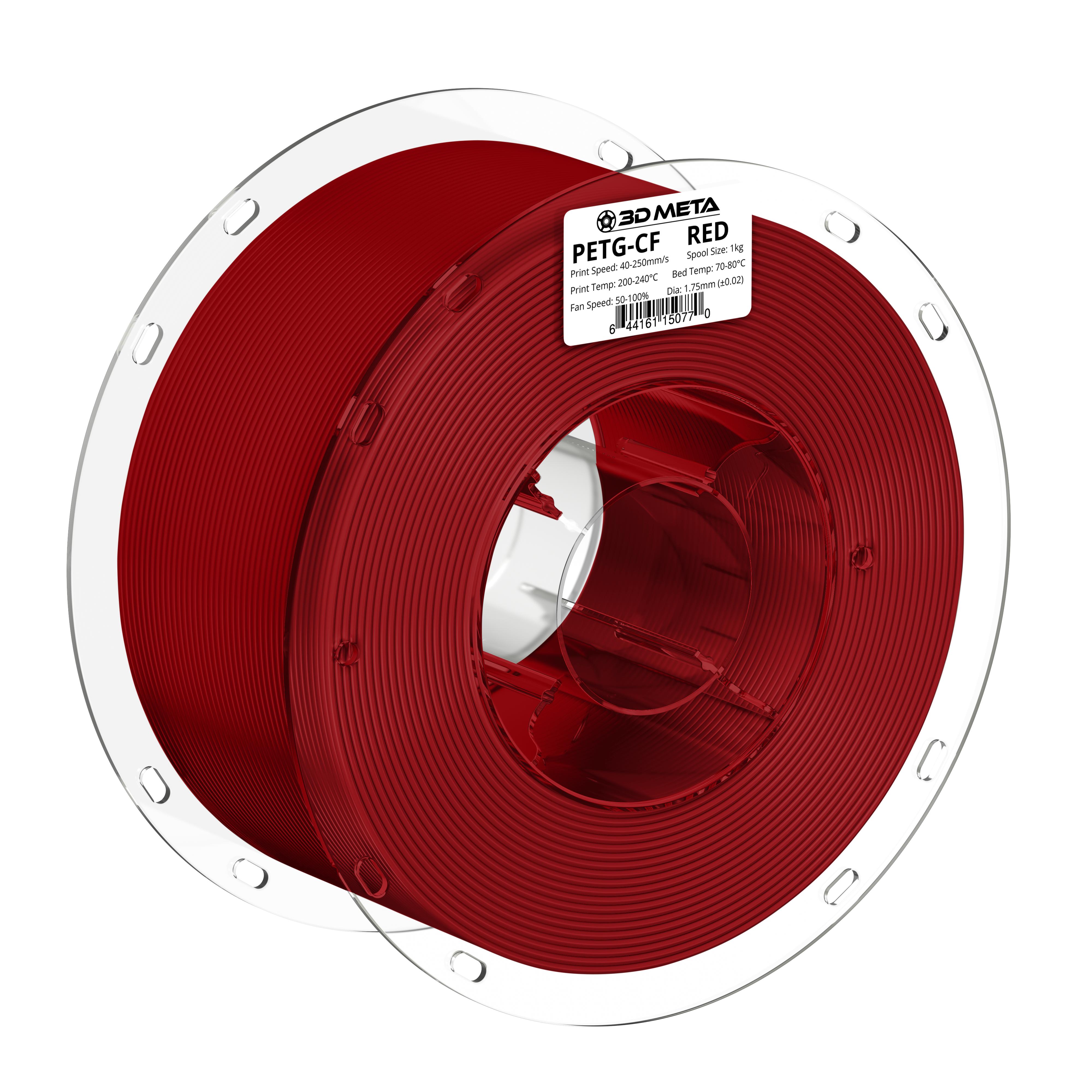 Carbon Fiber PETG 3D Printing Filament - 1kg x 1.75mm