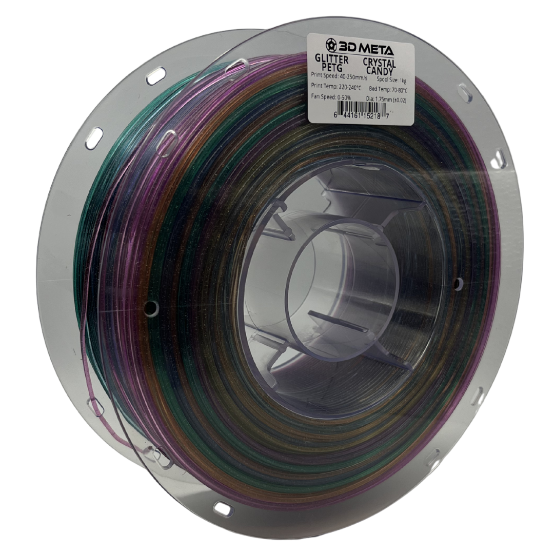 Glitter PETG 3D Printing Filament - 1kg x 1.75mm