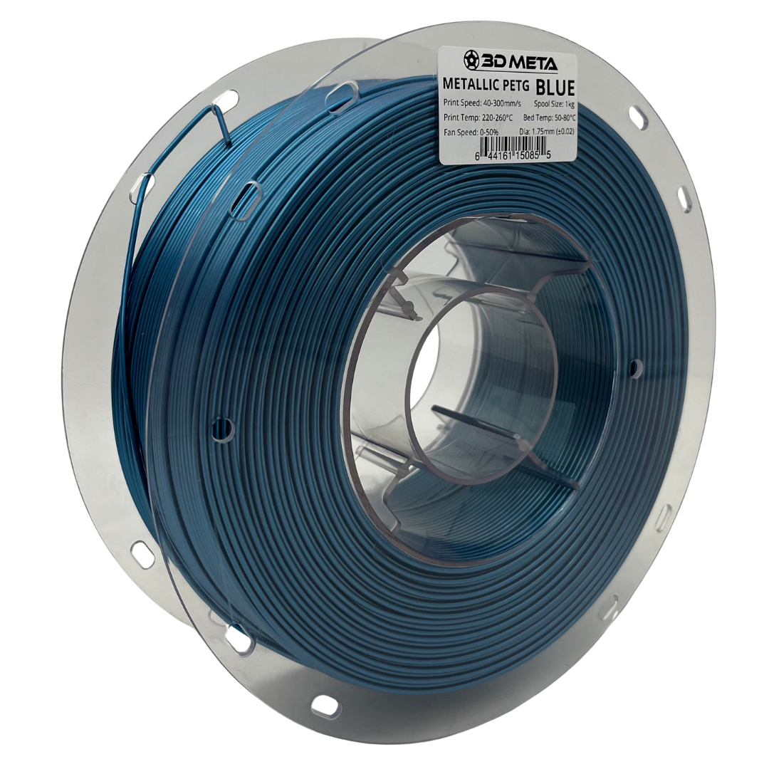 PETG Metallic 3D Printing Filament - 1kg x 1.75mm