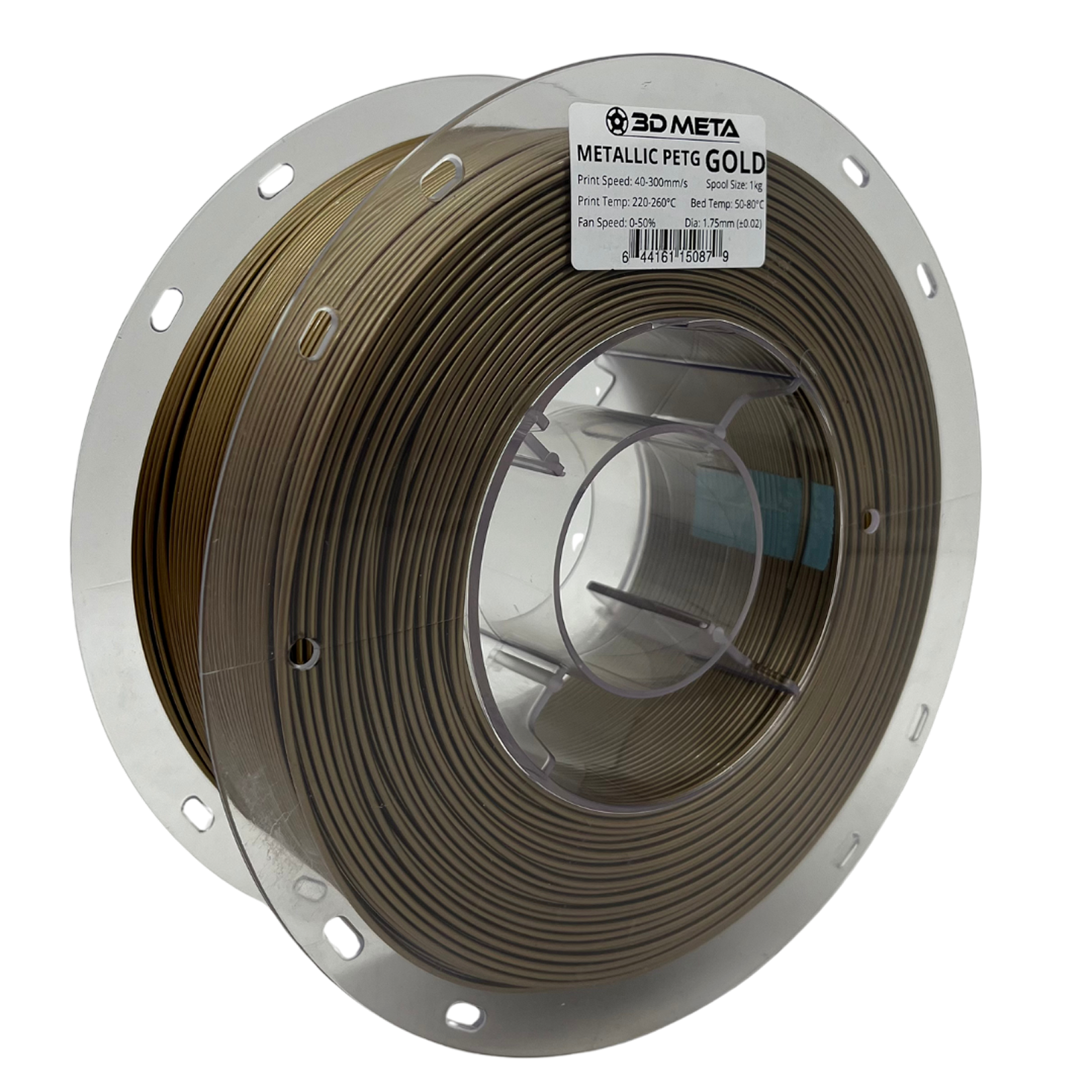 PETG Metallic 3D Printing Filament - 1kg x 1.75mm