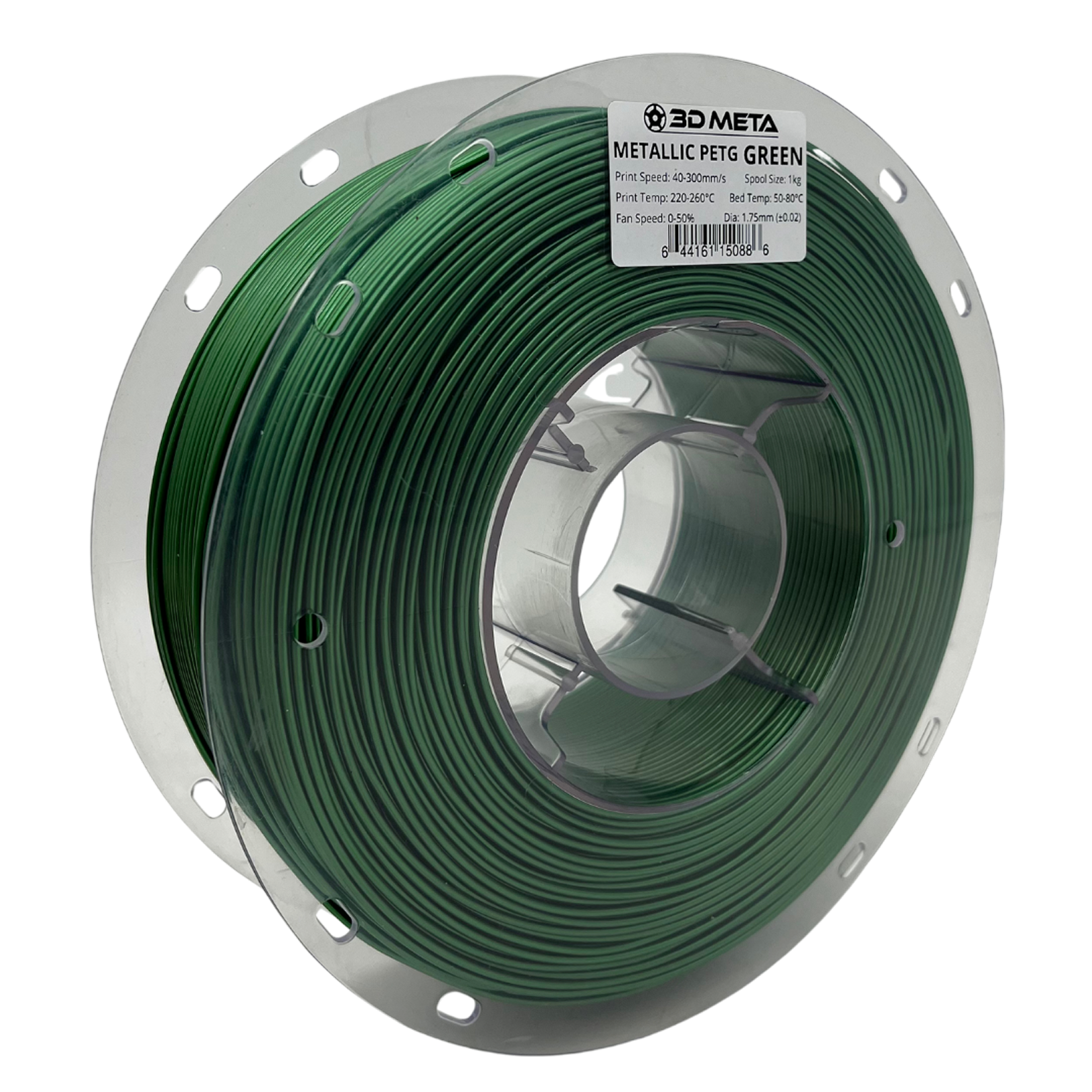 PETG Metallic 3D Printing Filament - 1kg x 1.75mm