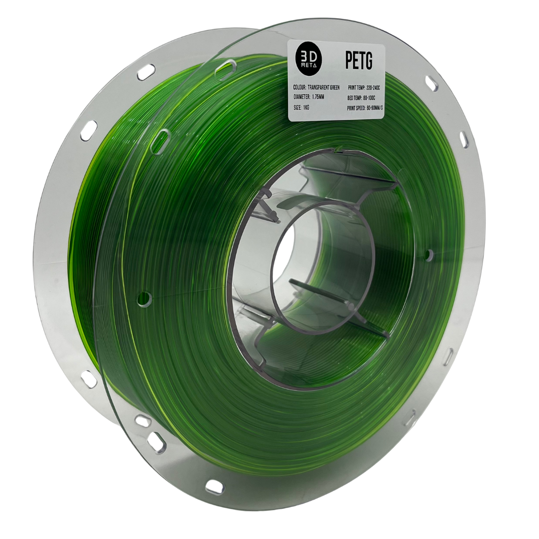 PETG Transparent 3D Printing Filament - 1kg x 1.75mm