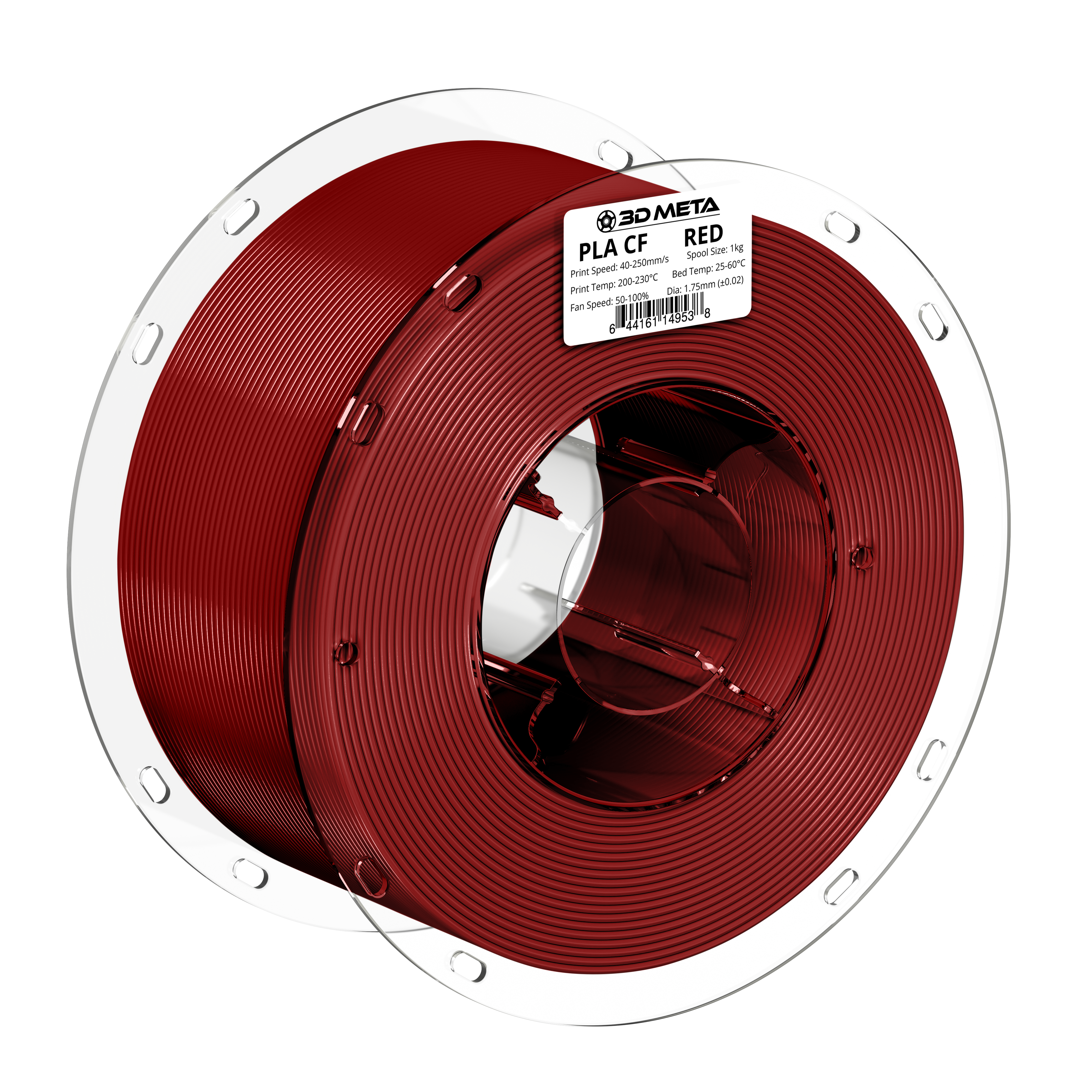 Carbon Fiber PLA 3D Printing Filament - 1kg x 1.75mm