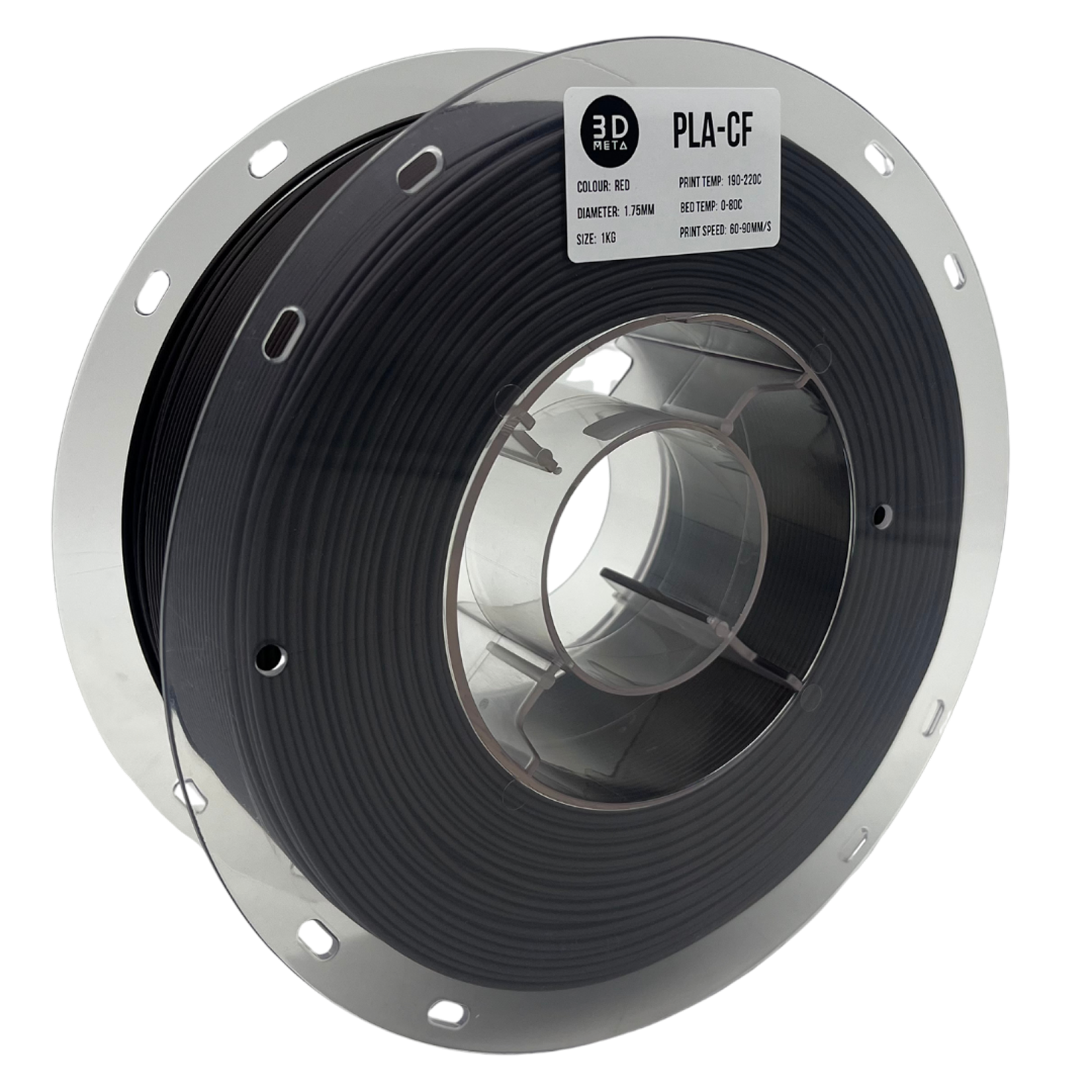 Carbon Fiber PLA 3D Printing Filament - 1kg x 1.75mm