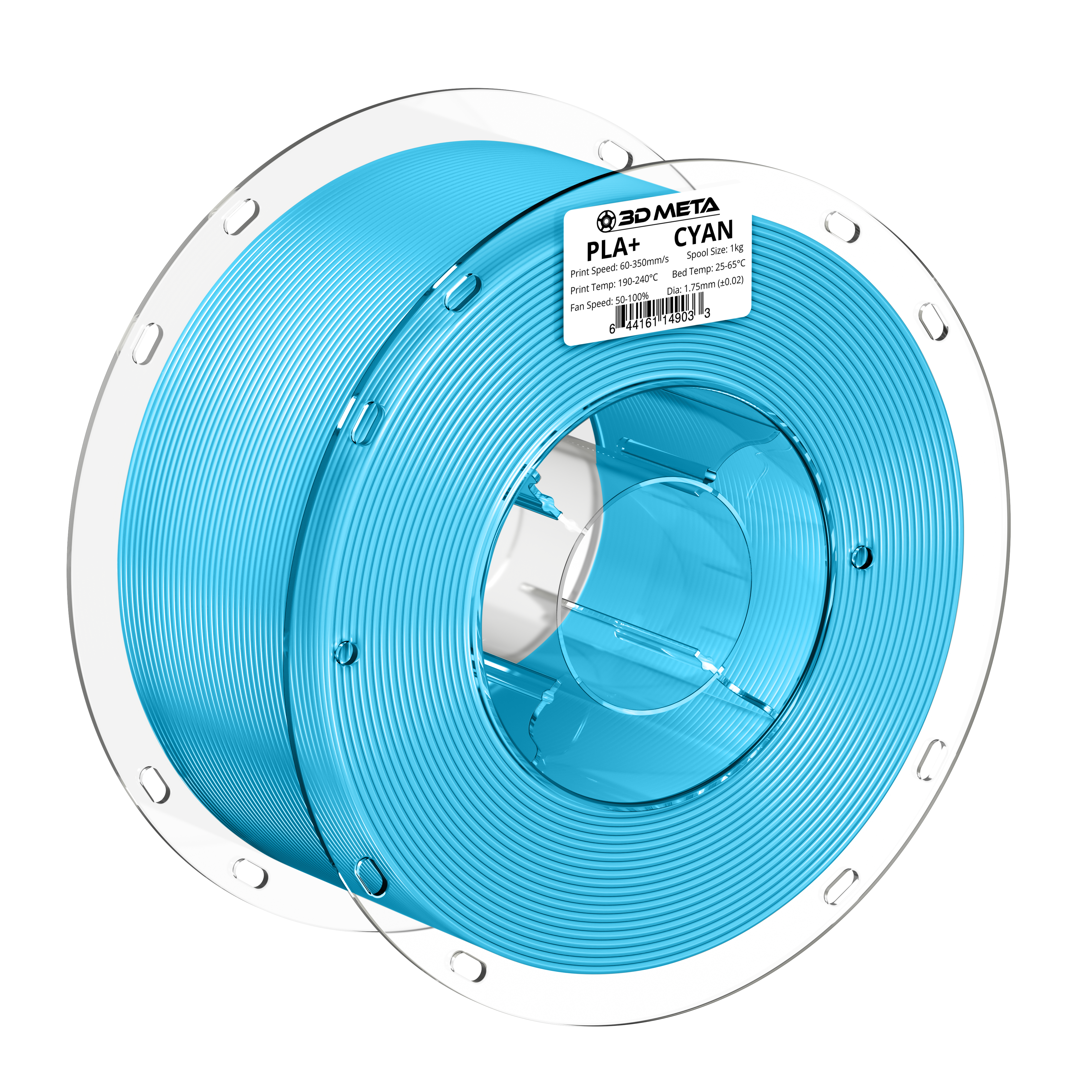 PLA+ HS 3D Printing Filament - 1kg x 1.75mm