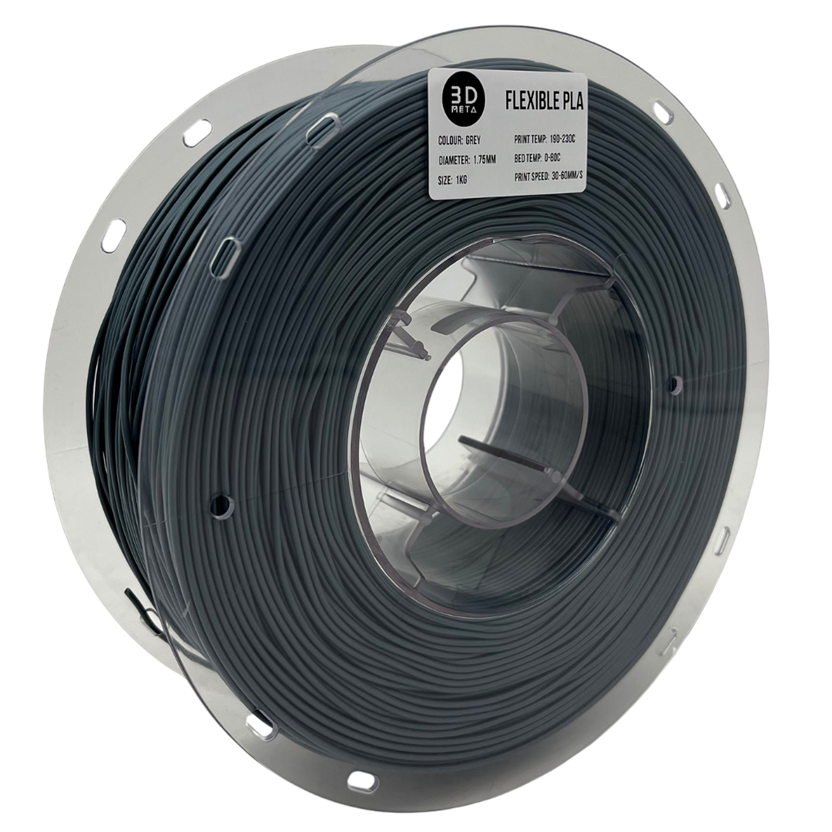 Flexible PLA 3D Printing Filament - 1kg x 1.75mm