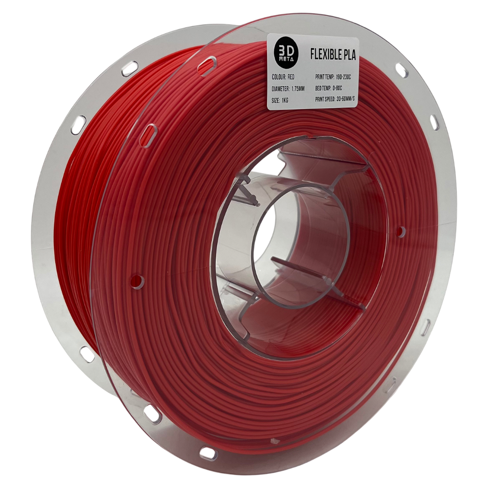 Flexible PLA 3D Printing Filament - 1kg x 1.75mm