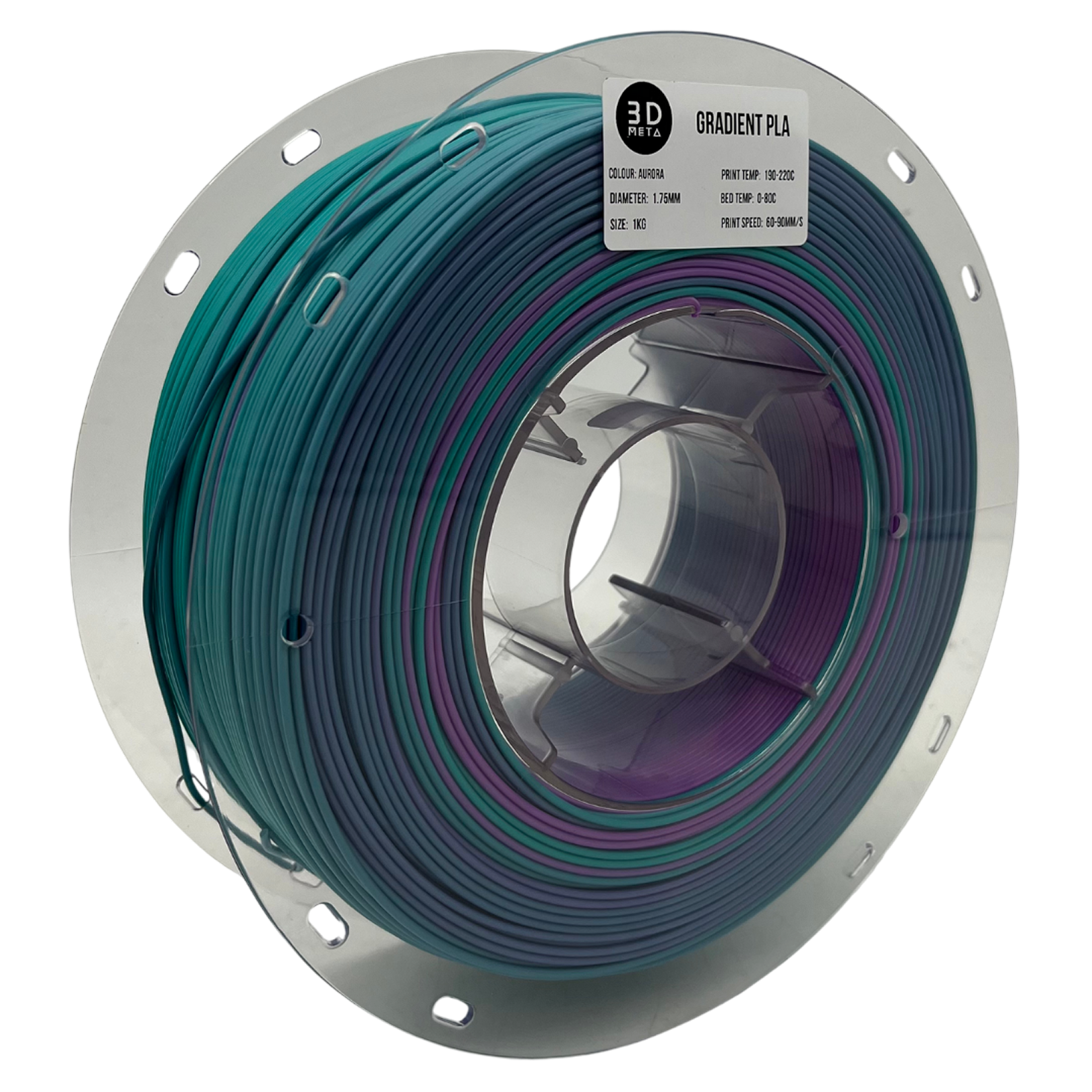 Gradient PLA 3D Printing Filament - 1kg x 1.75mm