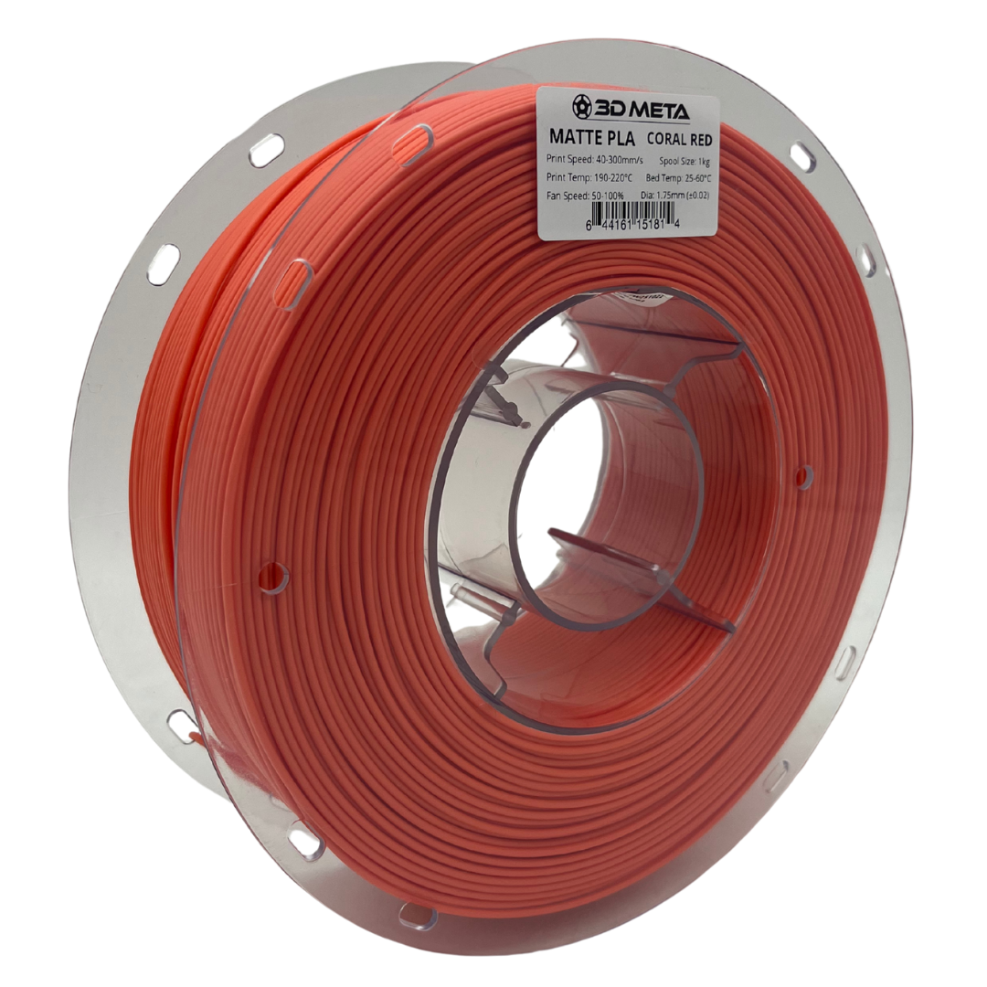 Matte PLA 3D Printing Filament - 1kg x 1.75mm