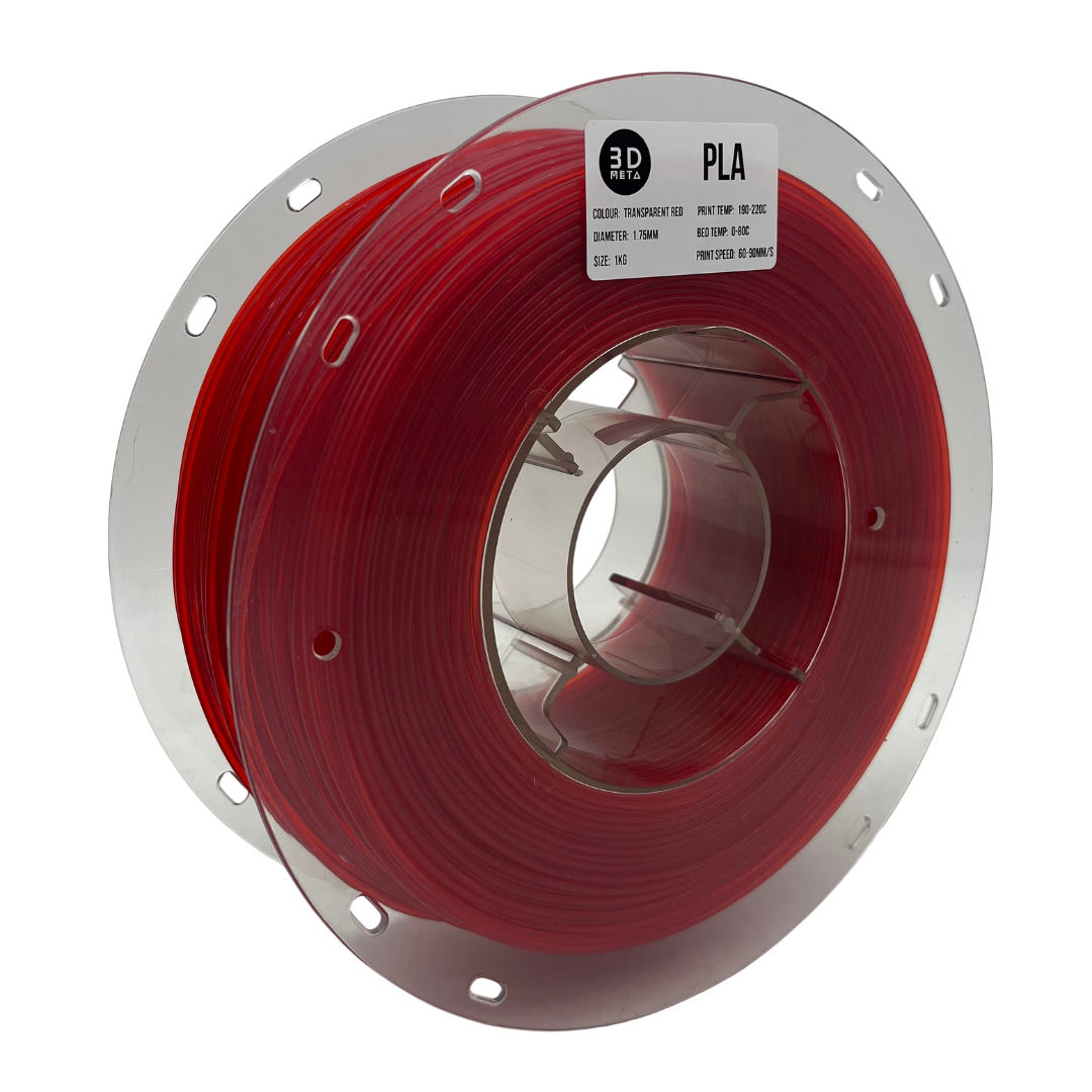 Transparent PLA 3D Printing Filament - 1kg x 1.75mm