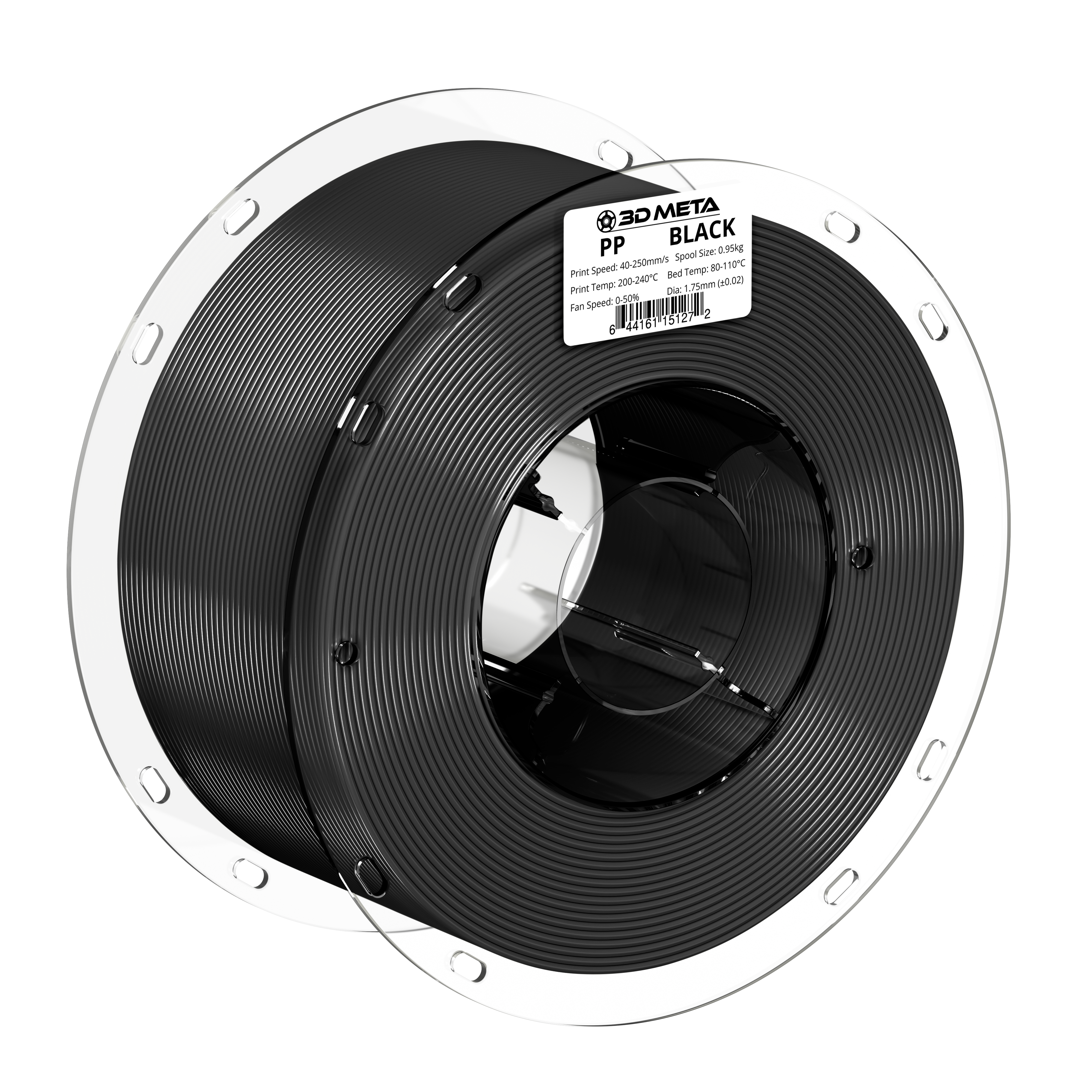 Polypropylene (PP) 3D Printing Filament - 0.95kg x 1.75mm