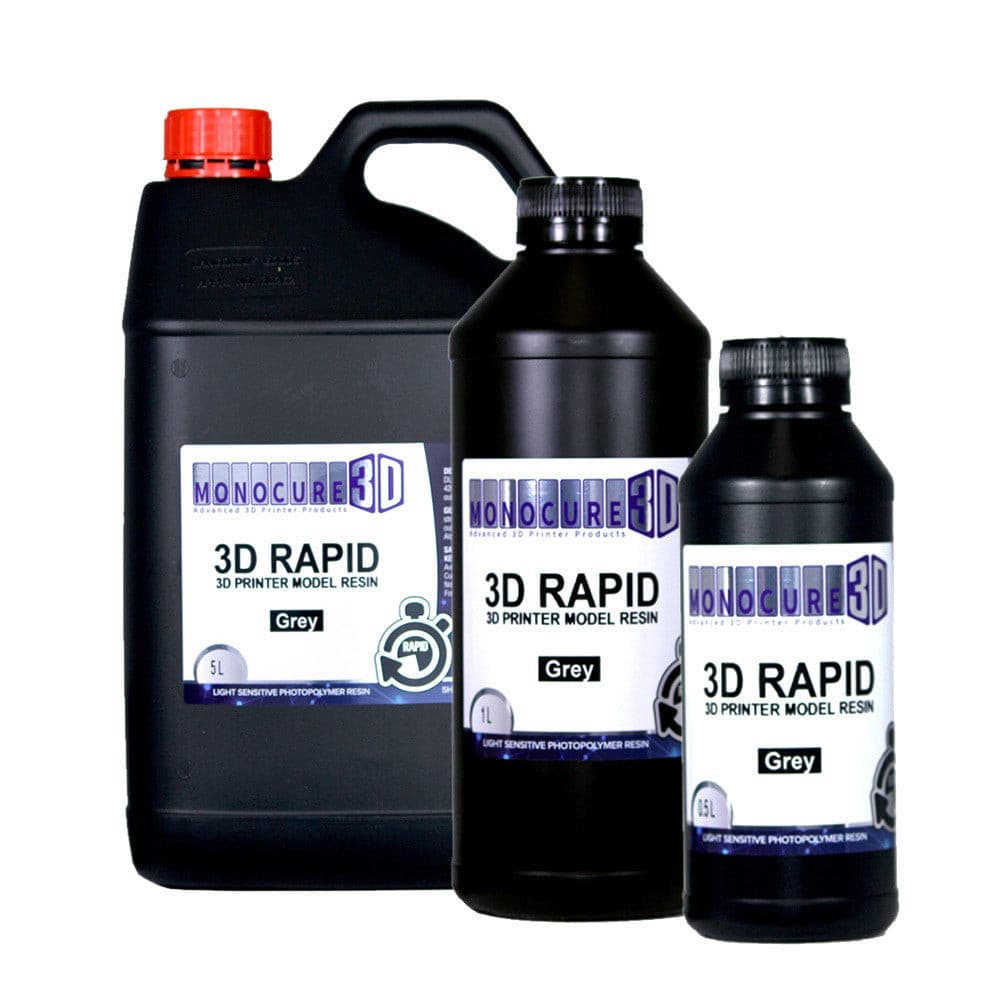 Rapid 3D Printing Model Resin - 500ml & 1L.