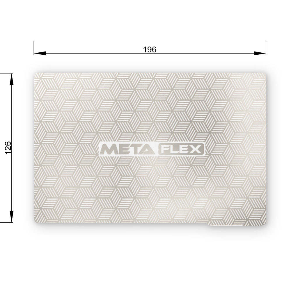 Flexible Steel Sheet for Resin Printers w/ Magnetic Base.