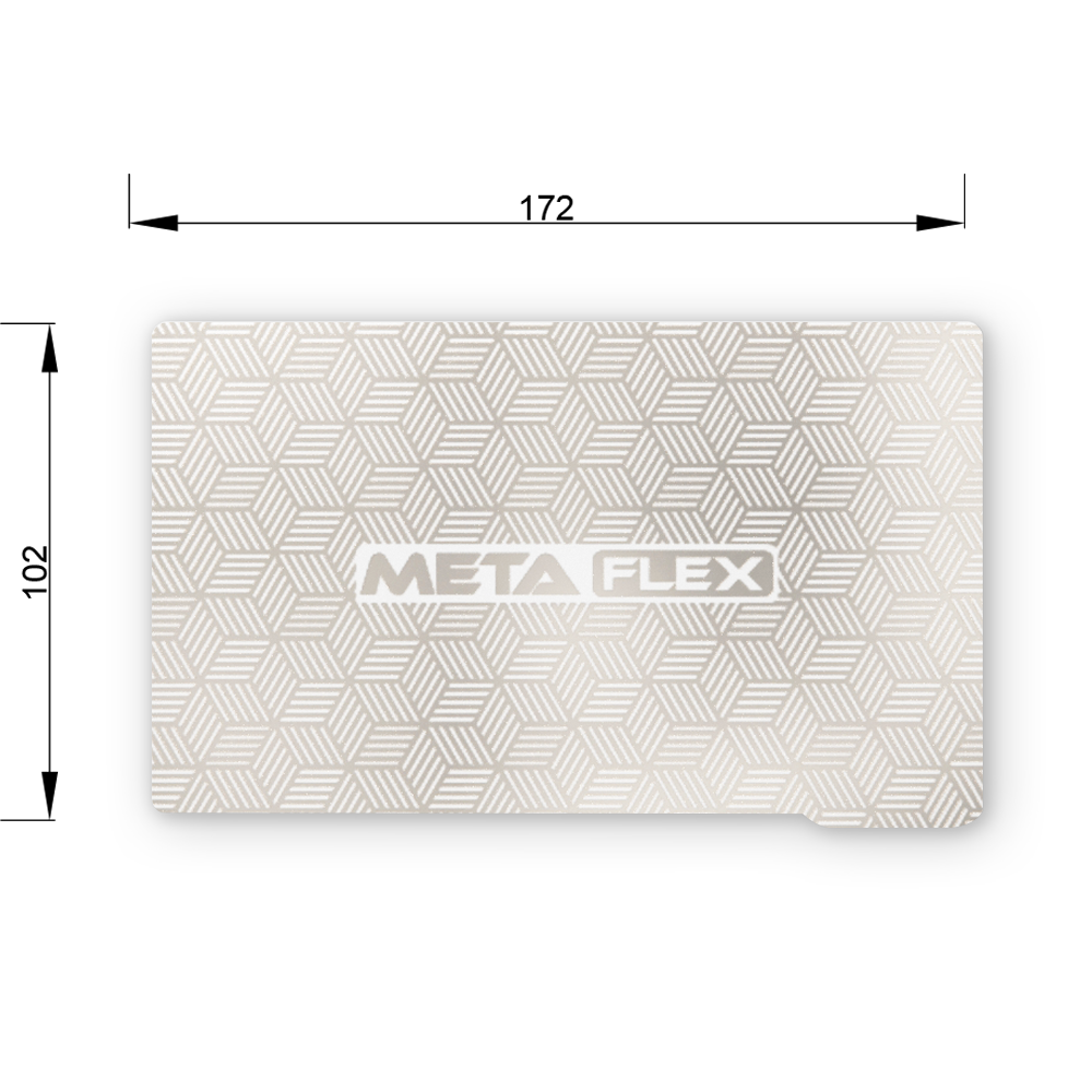 Flexible Steel Sheet for Resin Printers w/ Magnetic Base.