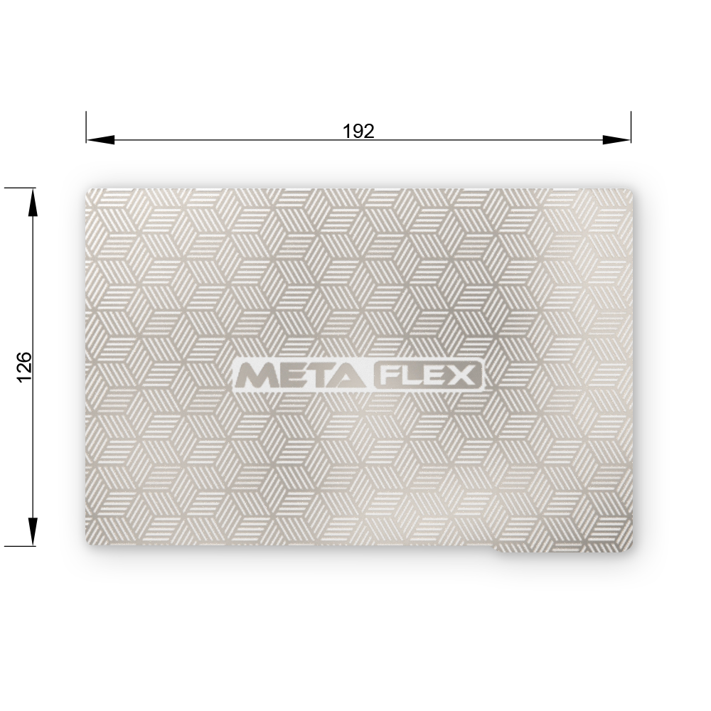 Flexible Steel Sheet for Resin Printers w/ Magnetic Base.