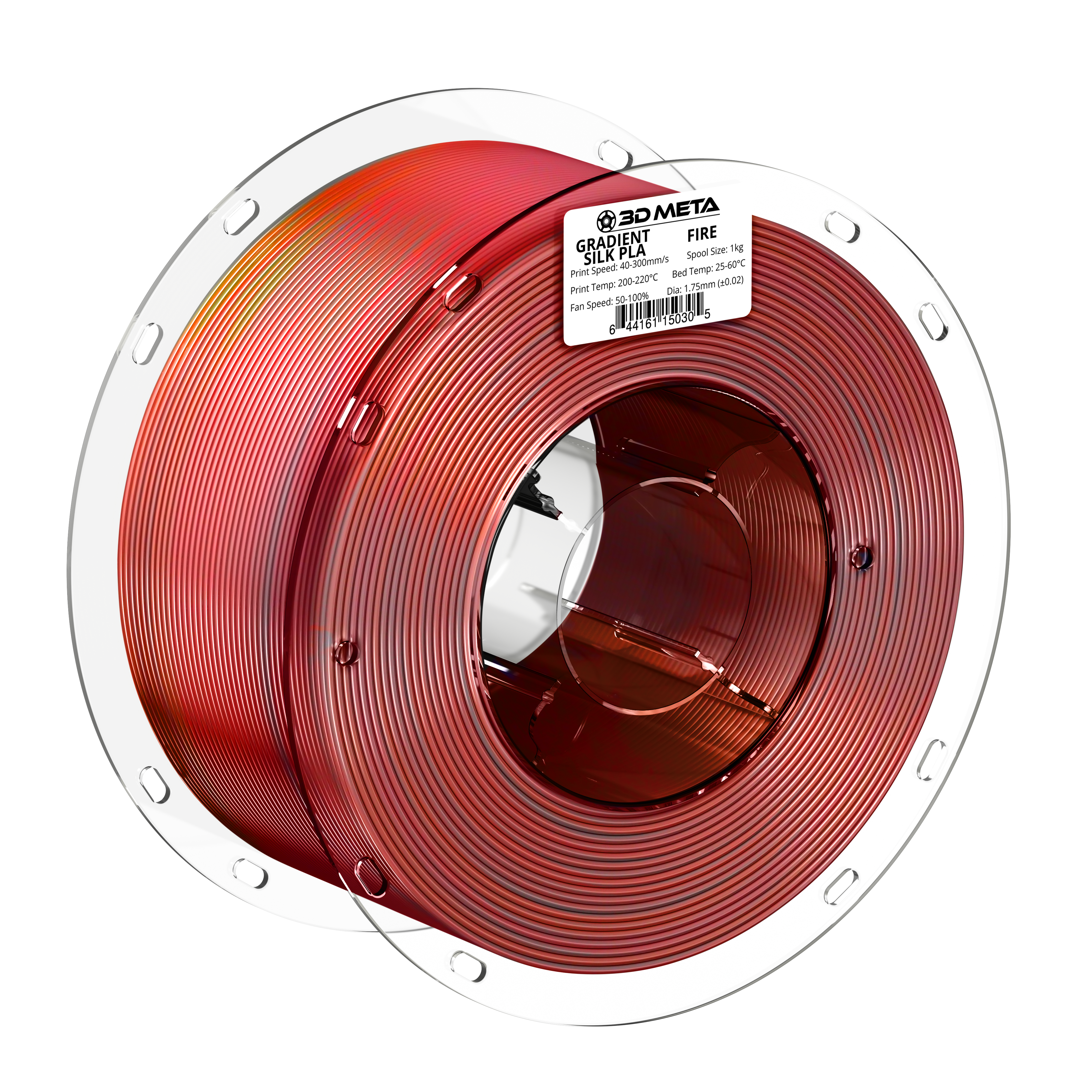 SILK Gradient PLA 3D Printing Filament - 1kg x 1.75mm