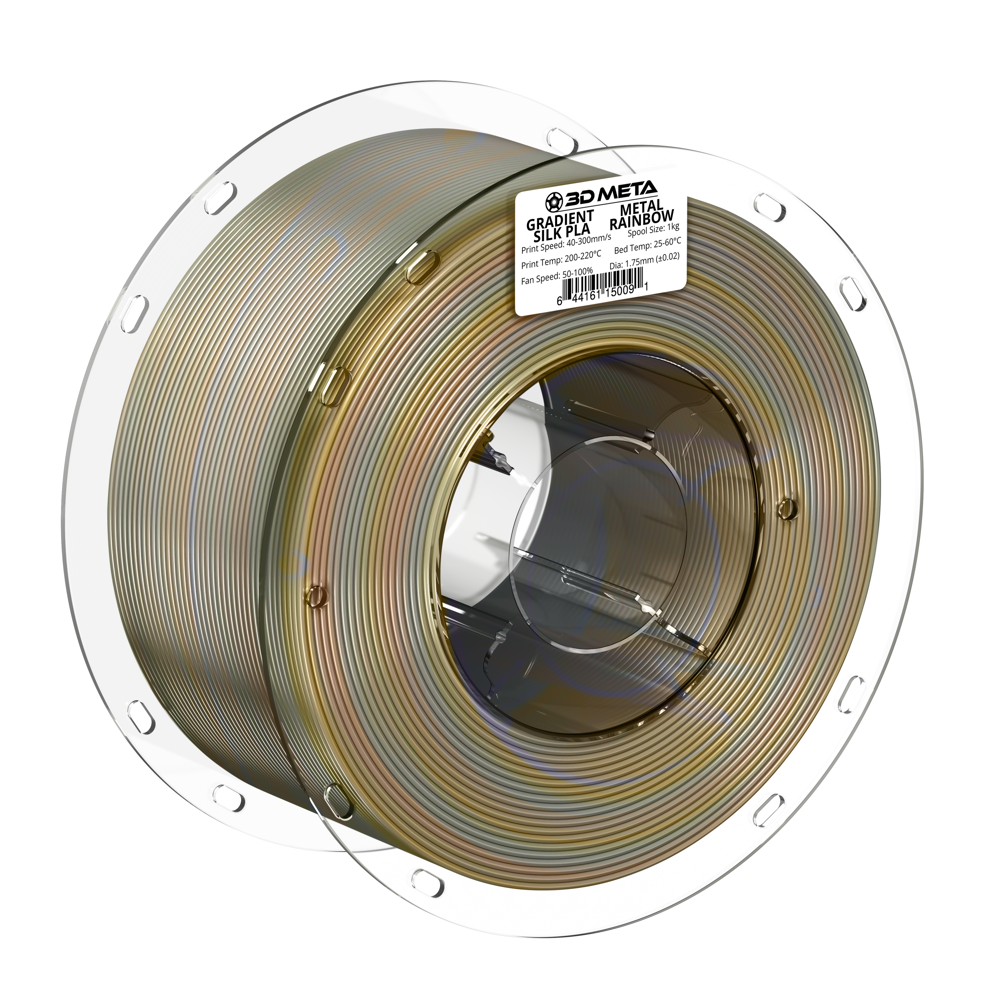 SILK Gradient PLA 3D Printing Filament - 1kg x 1.75mm