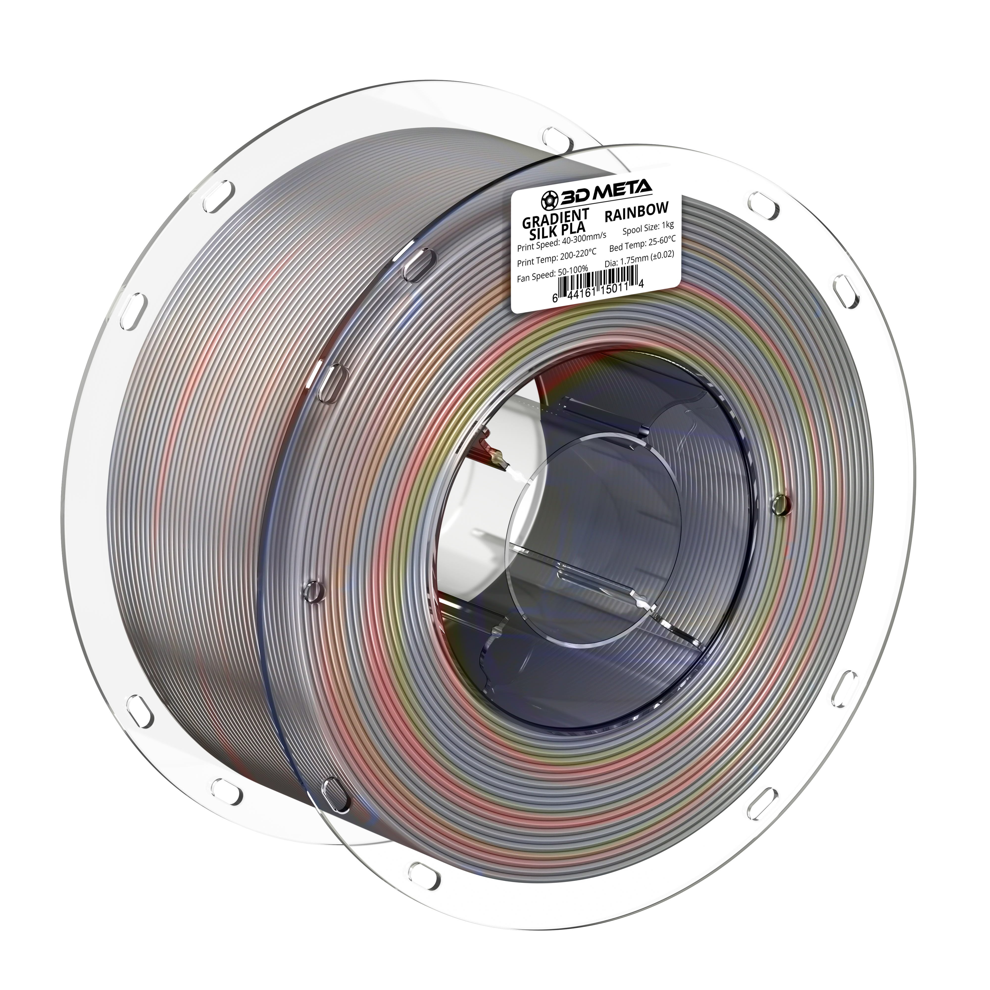 SILK Gradient PLA 3D Printing Filament - 1kg x 1.75mm