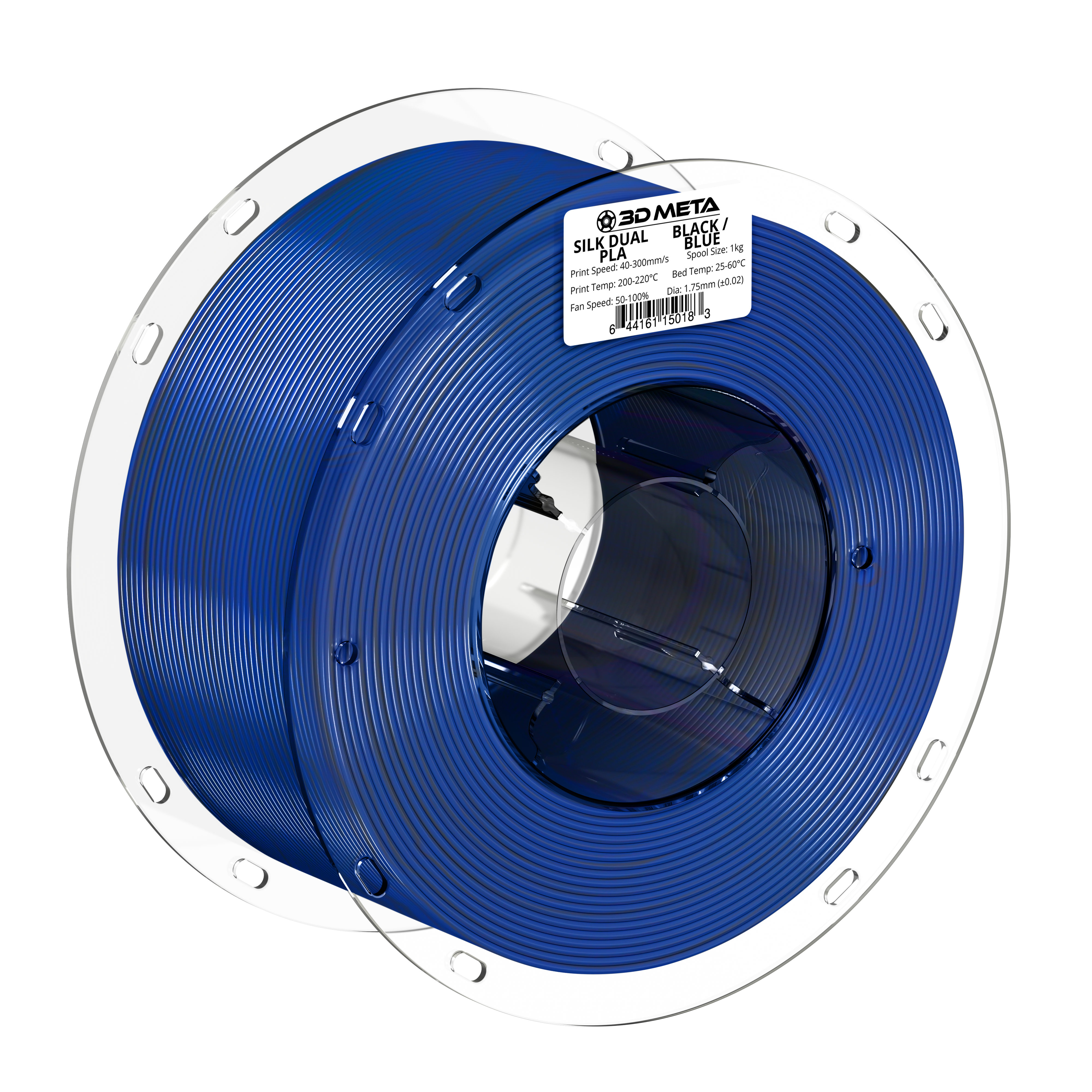 SILK Dual PLA 3D Printing Filament - 1kg x 1.75mm