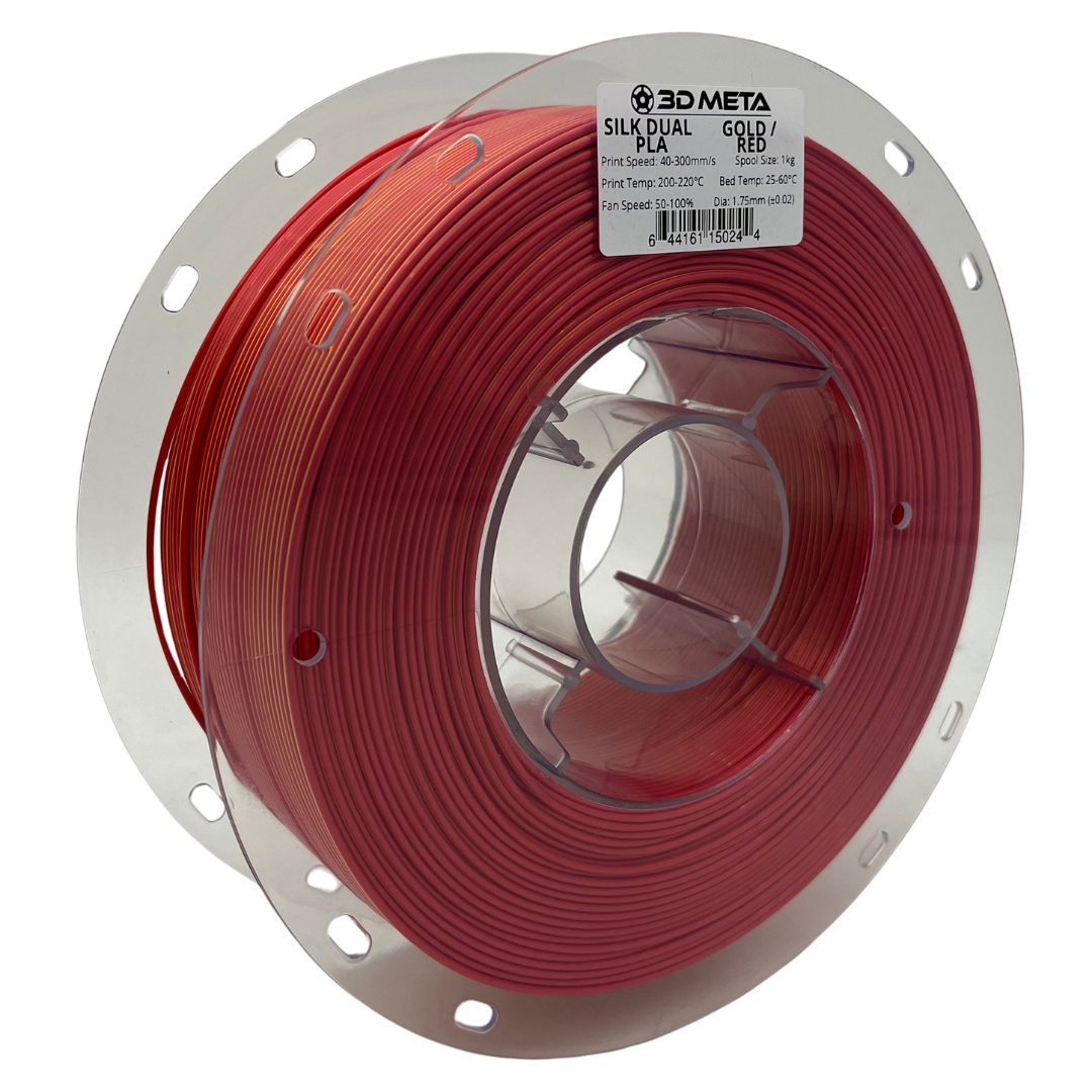 SILK Dual PLA 3D Printing Filament - 1kg x 1.75mm