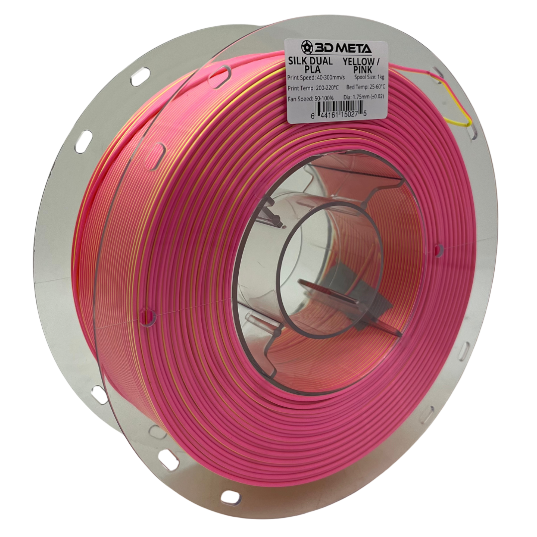 SILK Dual PLA 3D Printing Filament - 1kg x 1.75mm